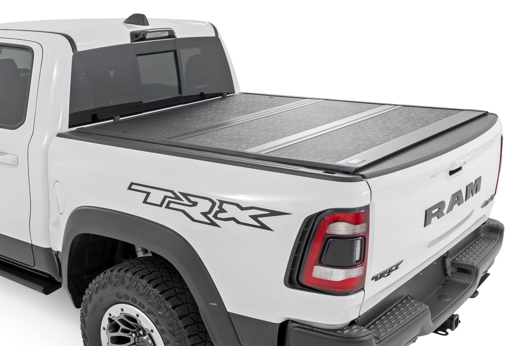 Rough Country Low Profile Cover 5'7" Bed No Rambox Ram 1500 19-24/TRX 21-24 47320550B