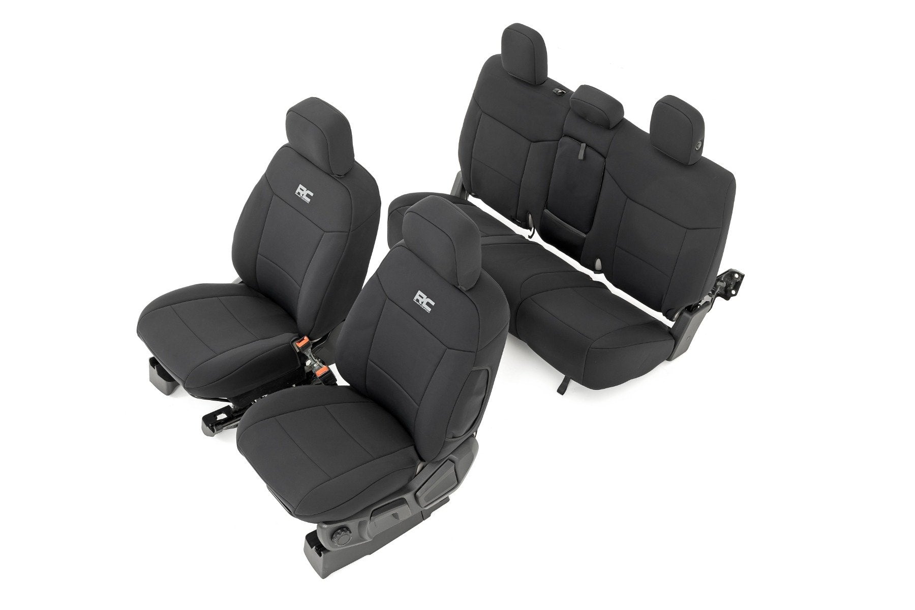 Seat Covers FR Bucket and RR Bench Ford Ranger 2019-2023 91056A