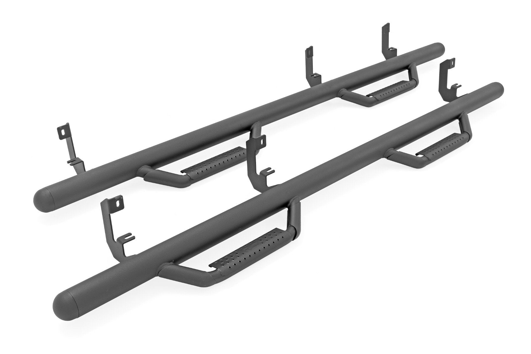Rough Country Nerf Steps Cab Length Crew Cab Chevy/GMC 1500/2500HD/3500HD 19-24 RCC1980CCB
