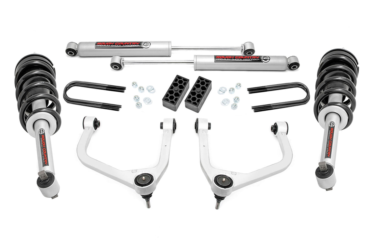 Rough Country 3.5" Lift Kit Chevy Silverado 1500 19-24 29531A