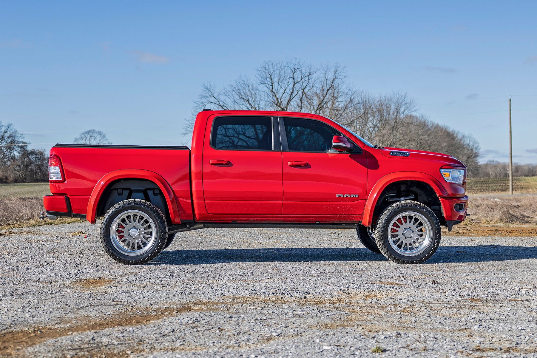 Rough Country Power Running Boards Crew Cab Ram 1500 19-23/1500 TRX 21-23 PSR61920