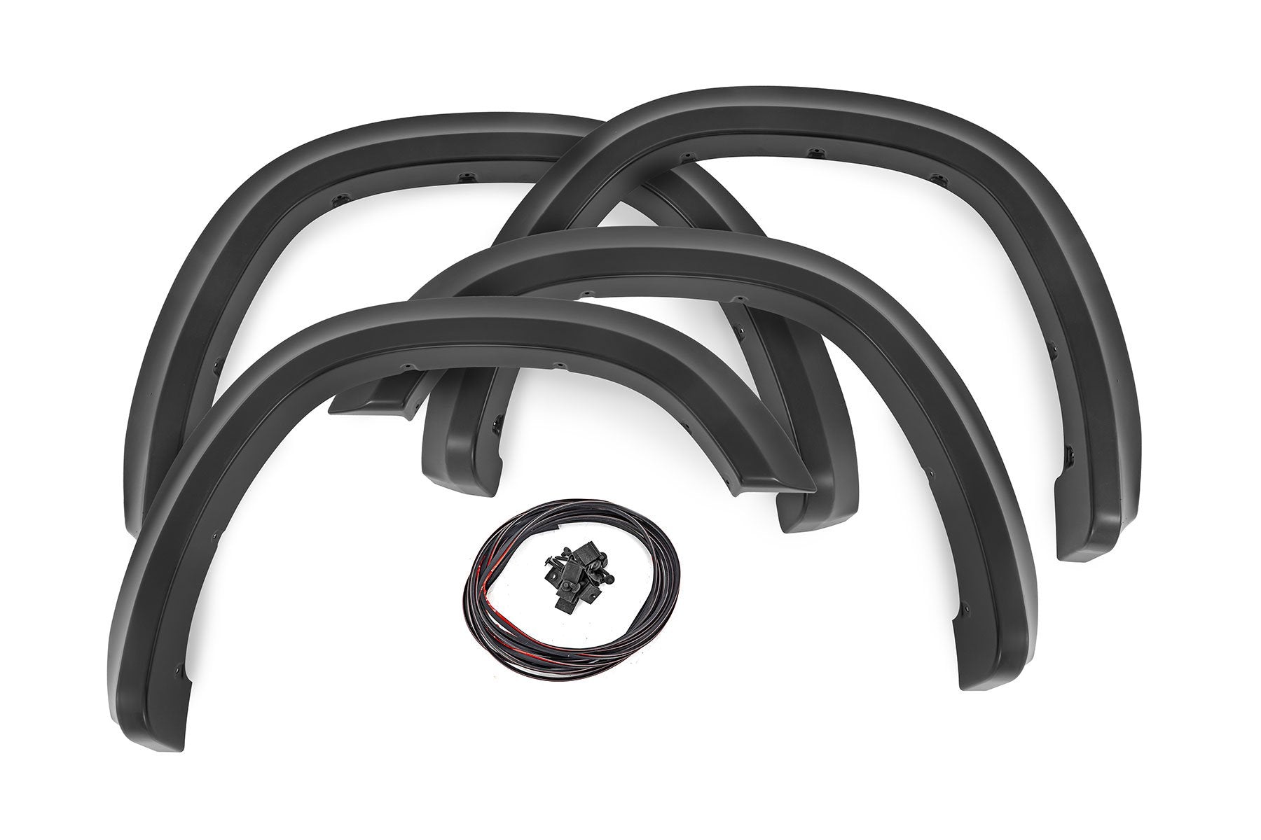 Rough Country Sport Fender Flares PRV Delmonico Red for Ram 1500 19-25 S-D10914-PRV