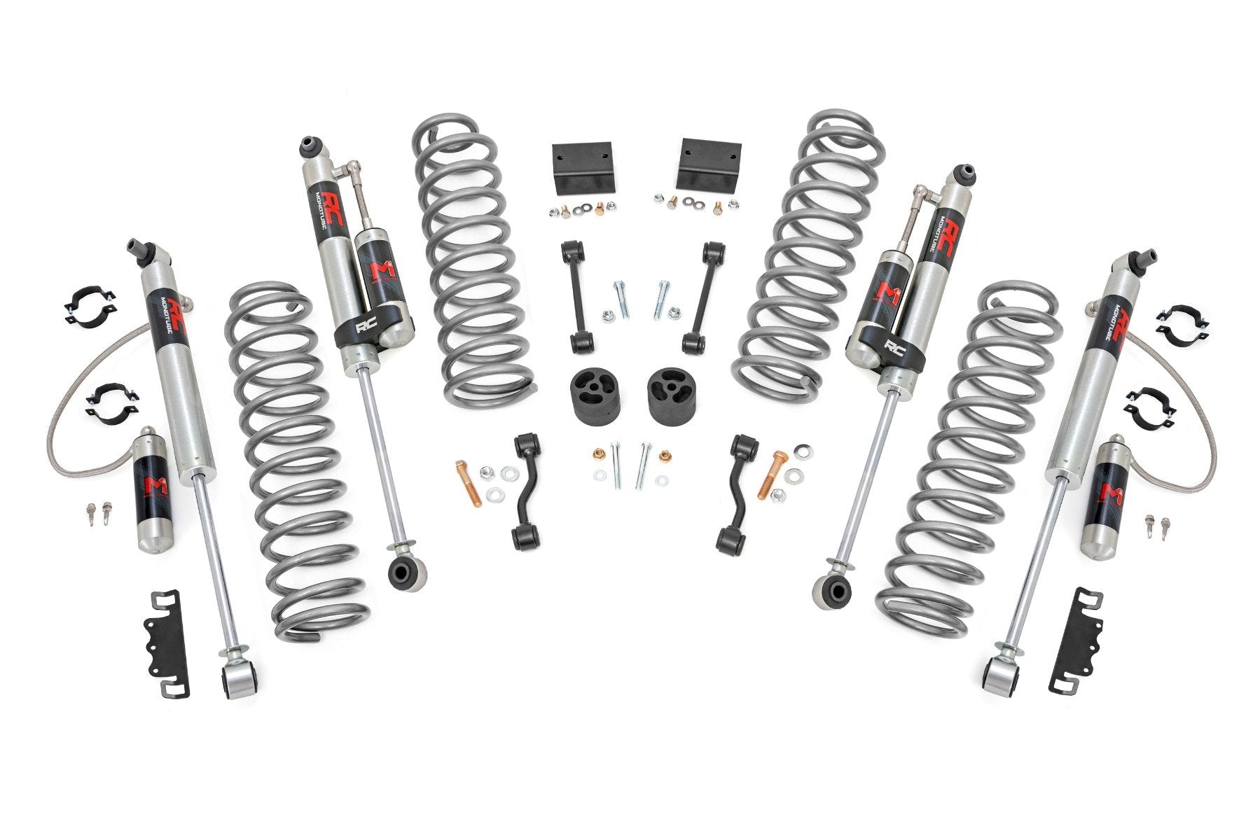 Rough Country 2.5" Lift Kit Coils M1R for Jeep Wrangler Unlimited 4WD 24-25 79344