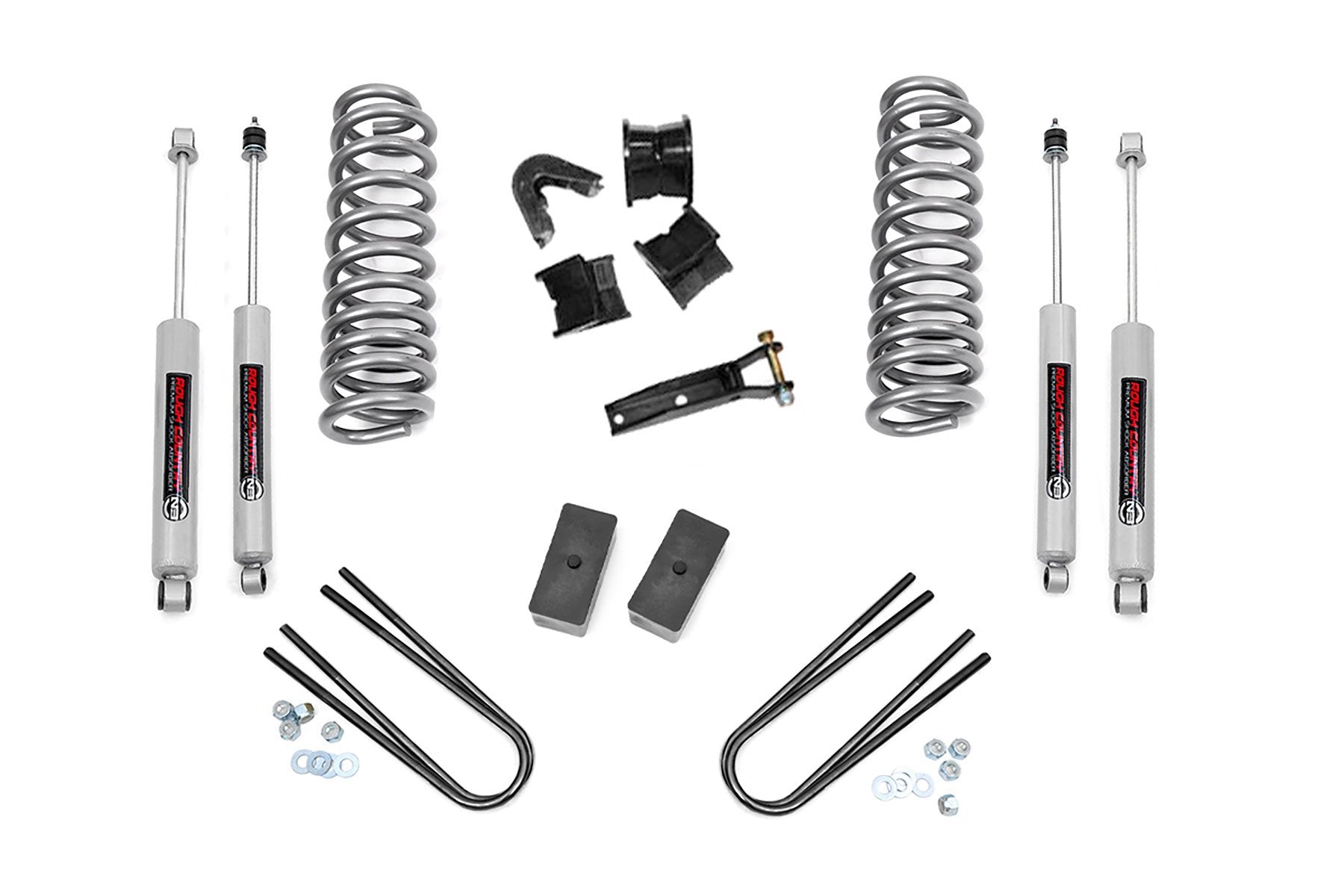Rough Country 4" Lift Kit Rear Blocks For Ford F100 4wd 1970-1976 445-70-76.20
