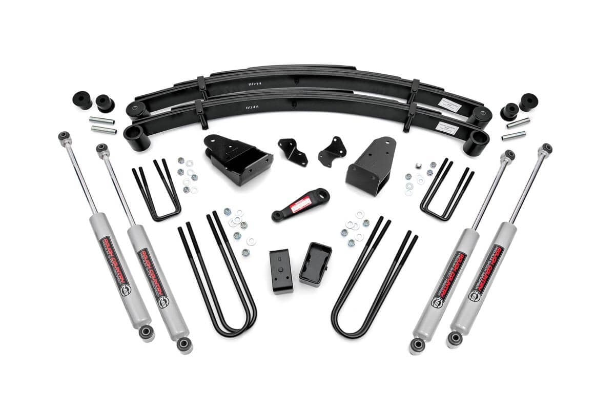 Rough Country 4 Inch Lift Kit For Ford F-250 4wd (1980-1986) 4908030