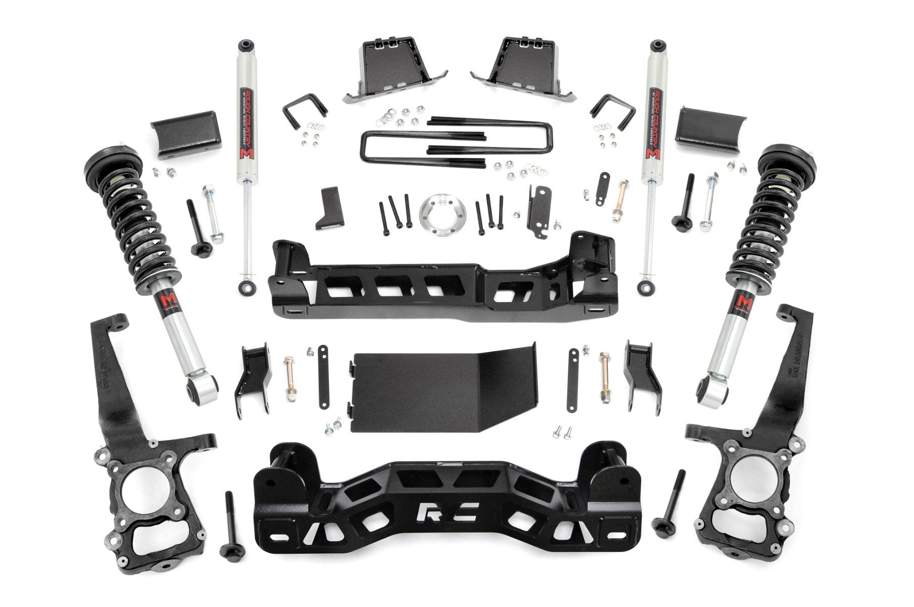 Rough Country 6 Inch Lift Kit M1 Struts/M1 for Ford F-150 4wd 2009-2010 59840