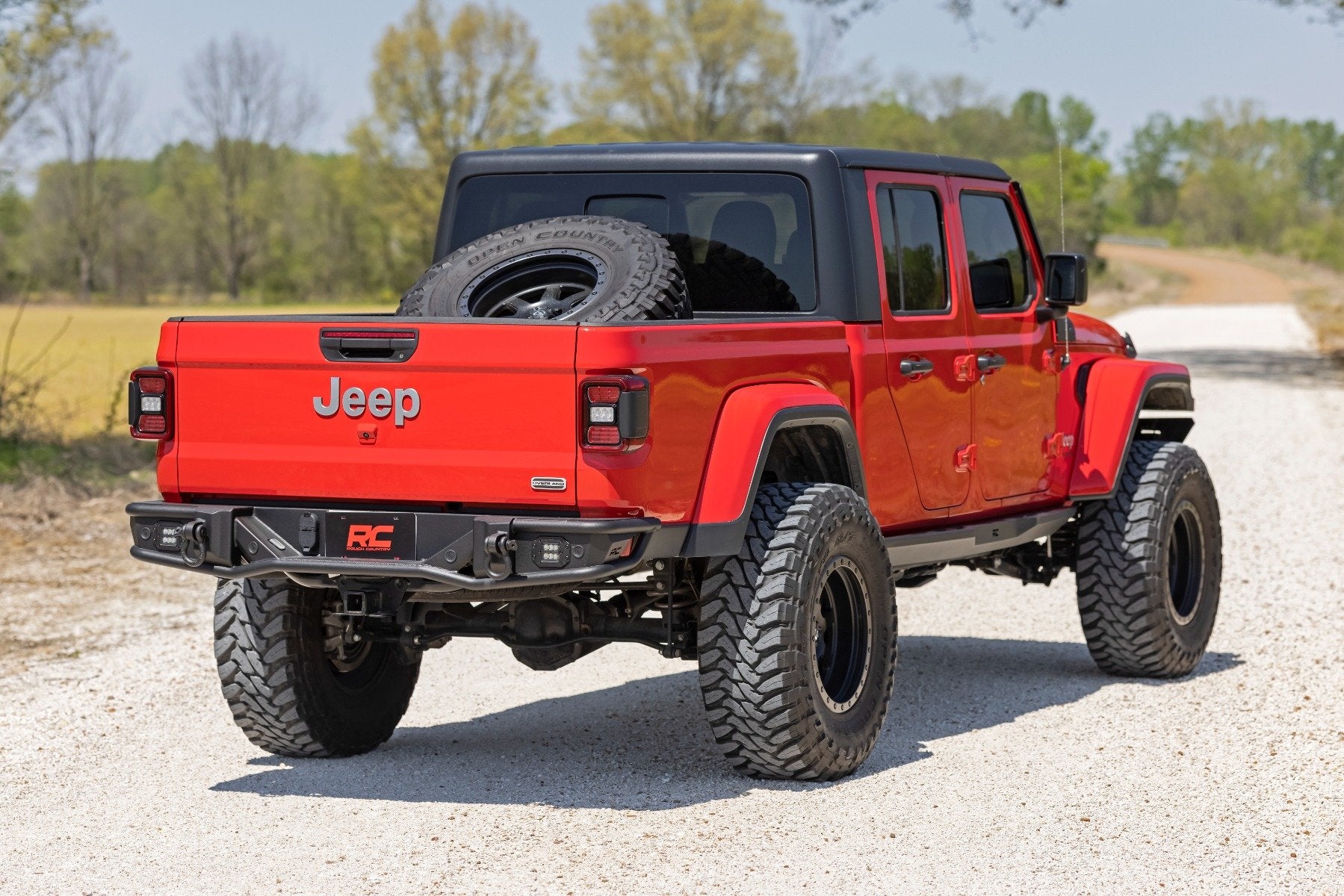 Rough Country Rear Tubular Bumper Jeep Gladiator JT 4WD (2020-2023) 10650