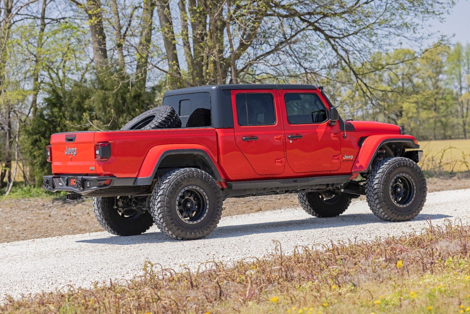 Rough Country Rear Tubular Bumper Jeep Gladiator JT 4WD (2020-2023) 10650