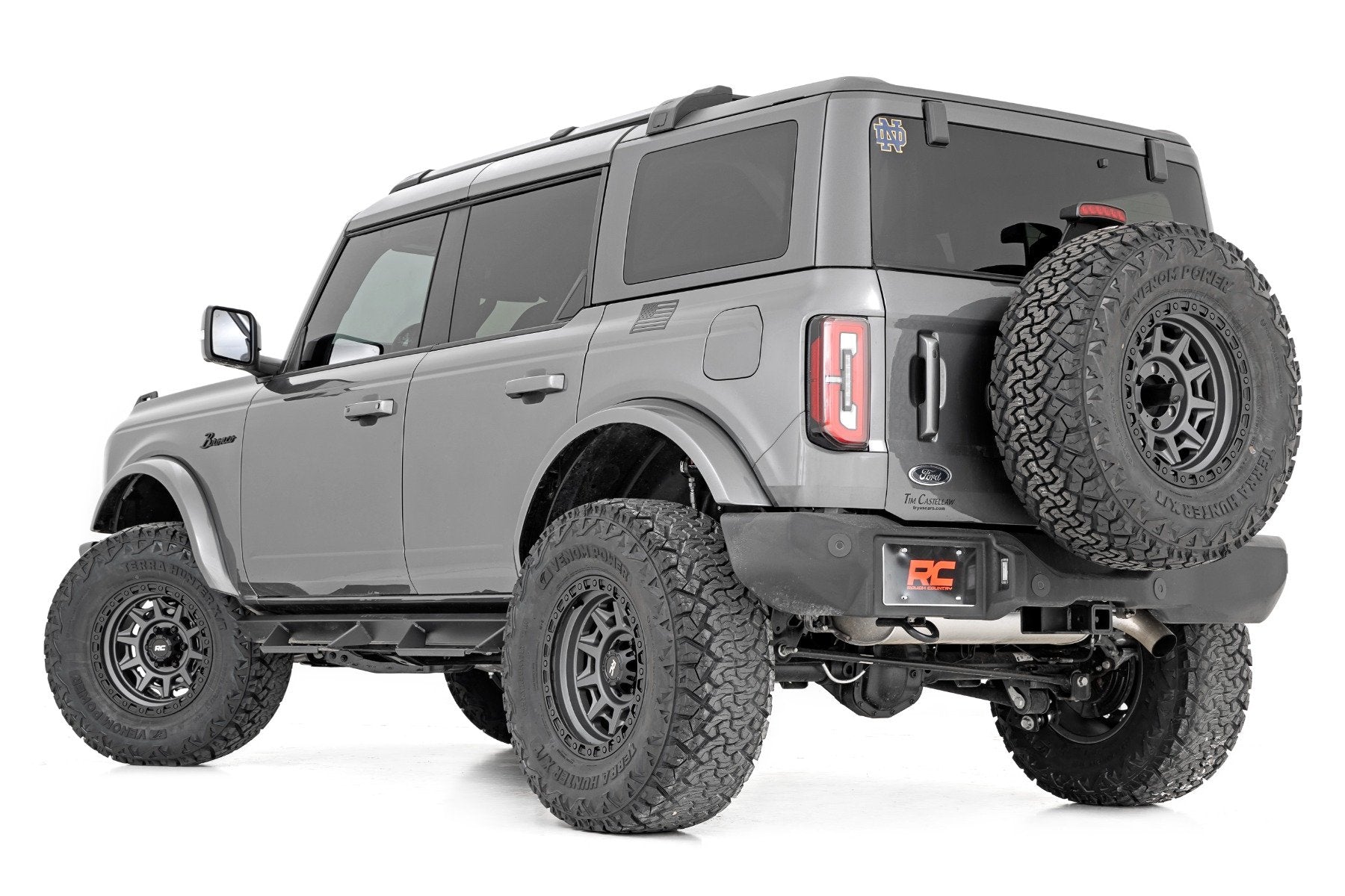 Rough Country Vertex 2.5 Coilovers Rear 3.5" for Ford Bronco 21-25 699044