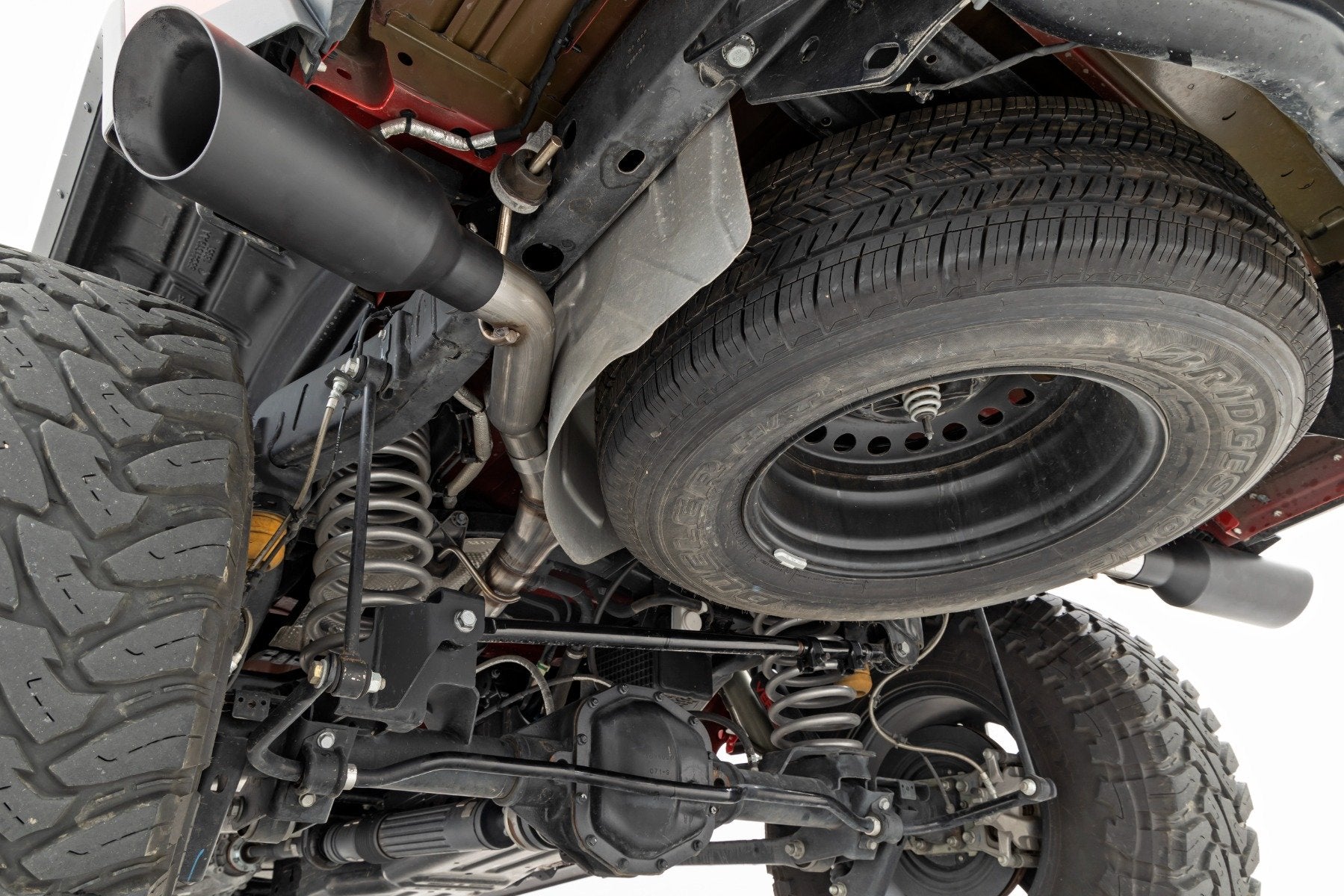 Rough Country Performance Cat-Back Exhaust 3.6L for Jeep JT Gladiator 2020-2025 96015