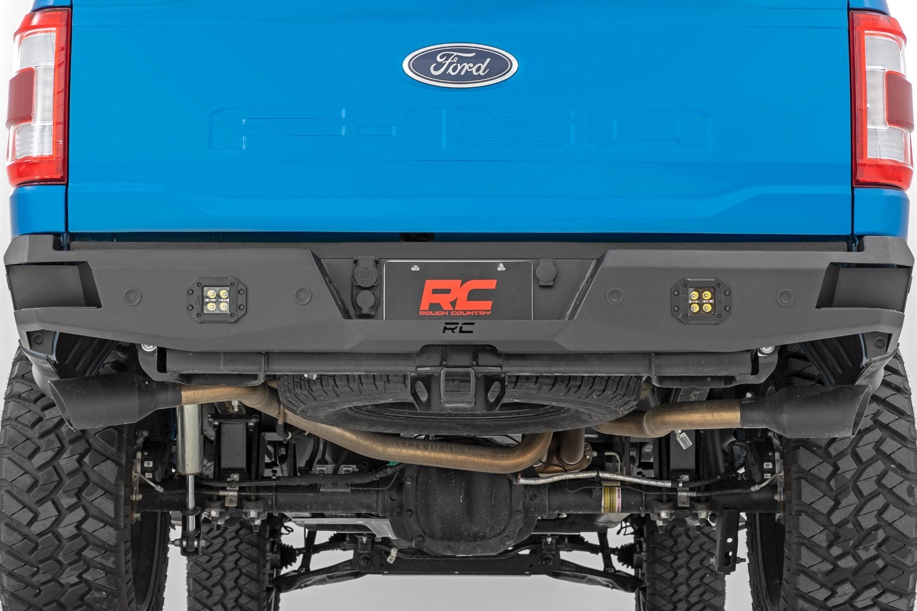 Rough Country Performance Cat-Back Exhaust 2.7/3.5/5.0L for Ford F-150 21-25 96018