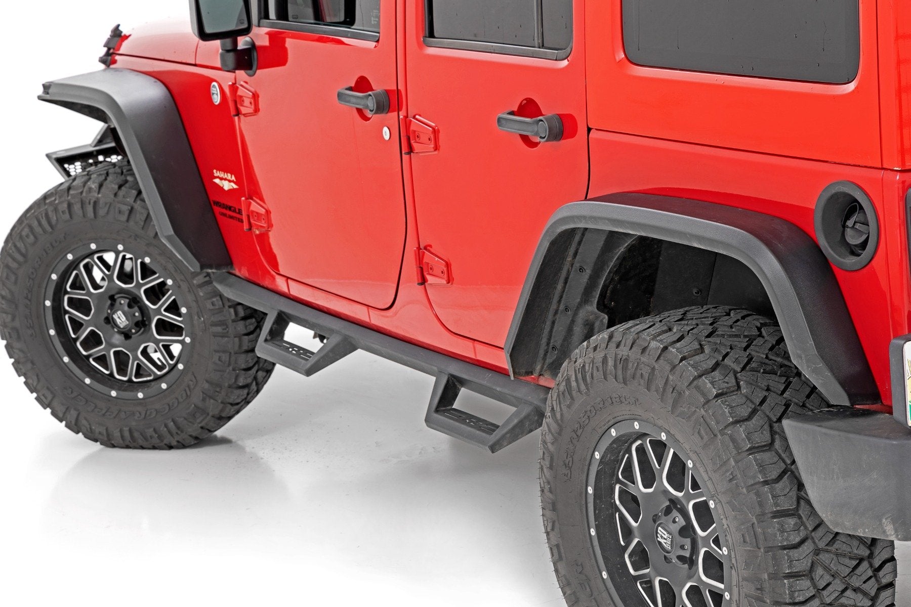 Rough Country High Clearance LED Fender Flare Kit Jeep Wrangler JK 07-18 99037