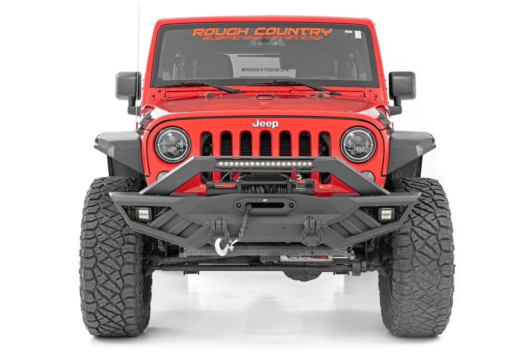 Rough Country High Clearance LED Fender Flare Kit Jeep Wrangler JK 07-18 99037