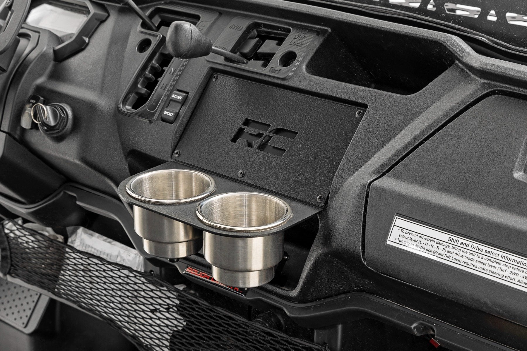 Rough Country Cup Holder MLC-8 Honda Pioneer 1000/Pioneer 1000-5 - 92058