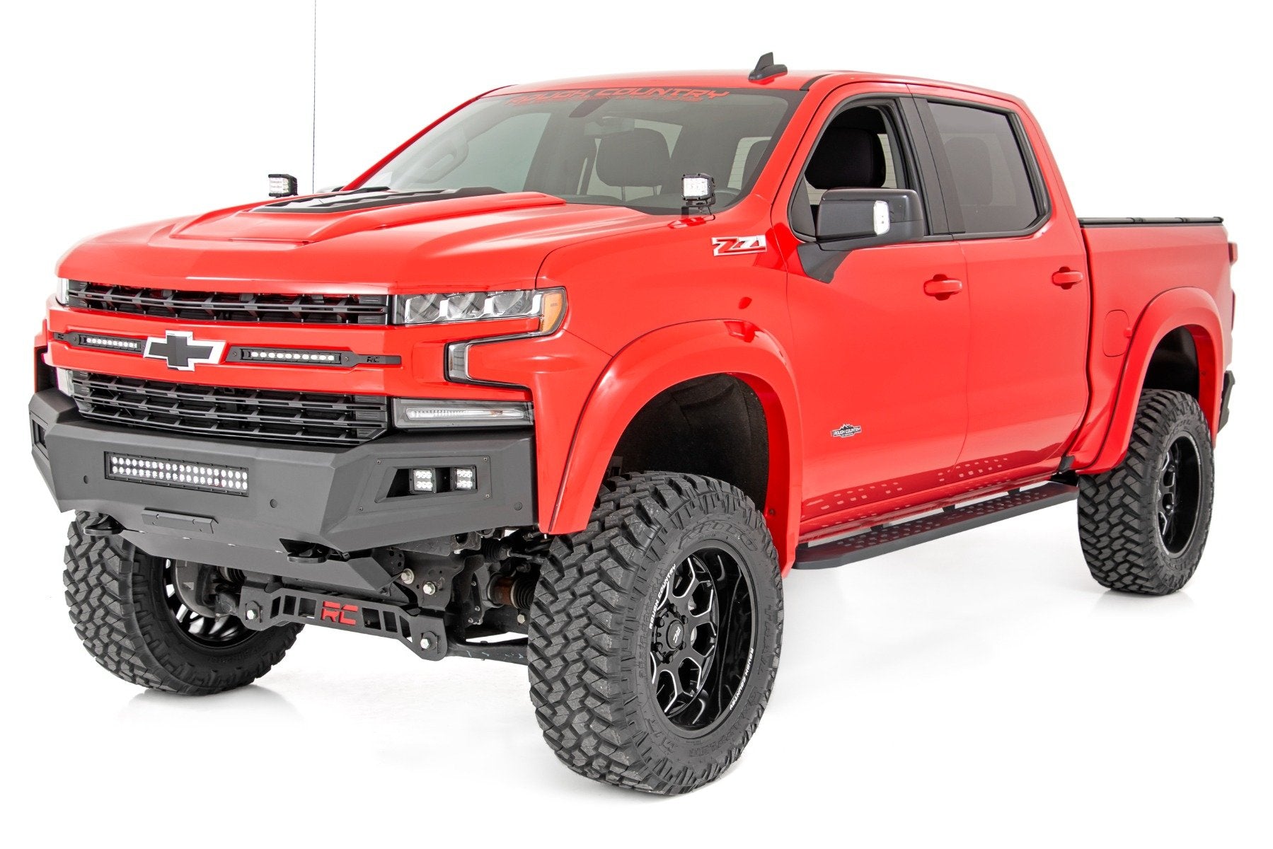 RPT2 Running Boards Crew Cab Black Chevy/GMC 1500/2500HD 19-22 44002
