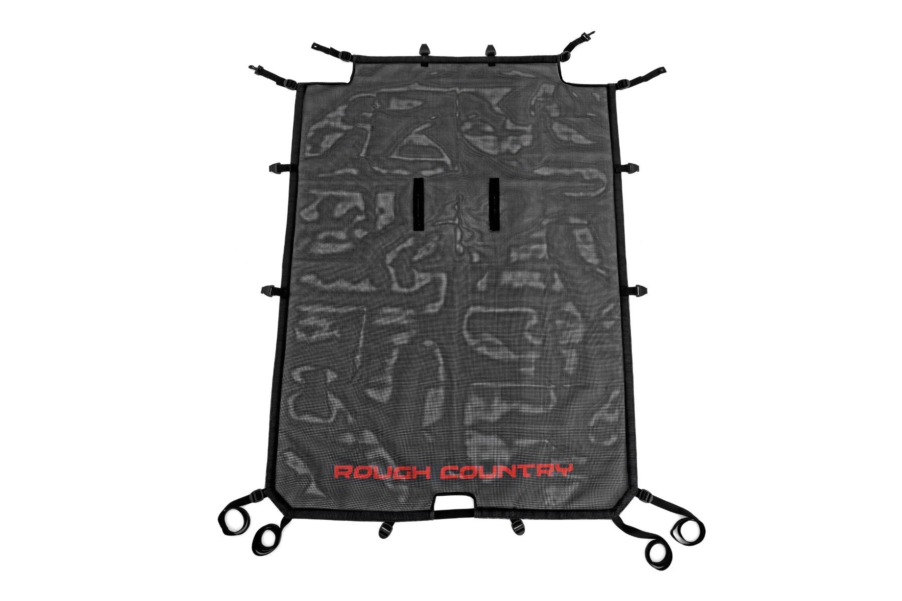 Rough Country Mesh Bikini Top Plus Black Ford Bronco 4-Door 2021-2022 85116