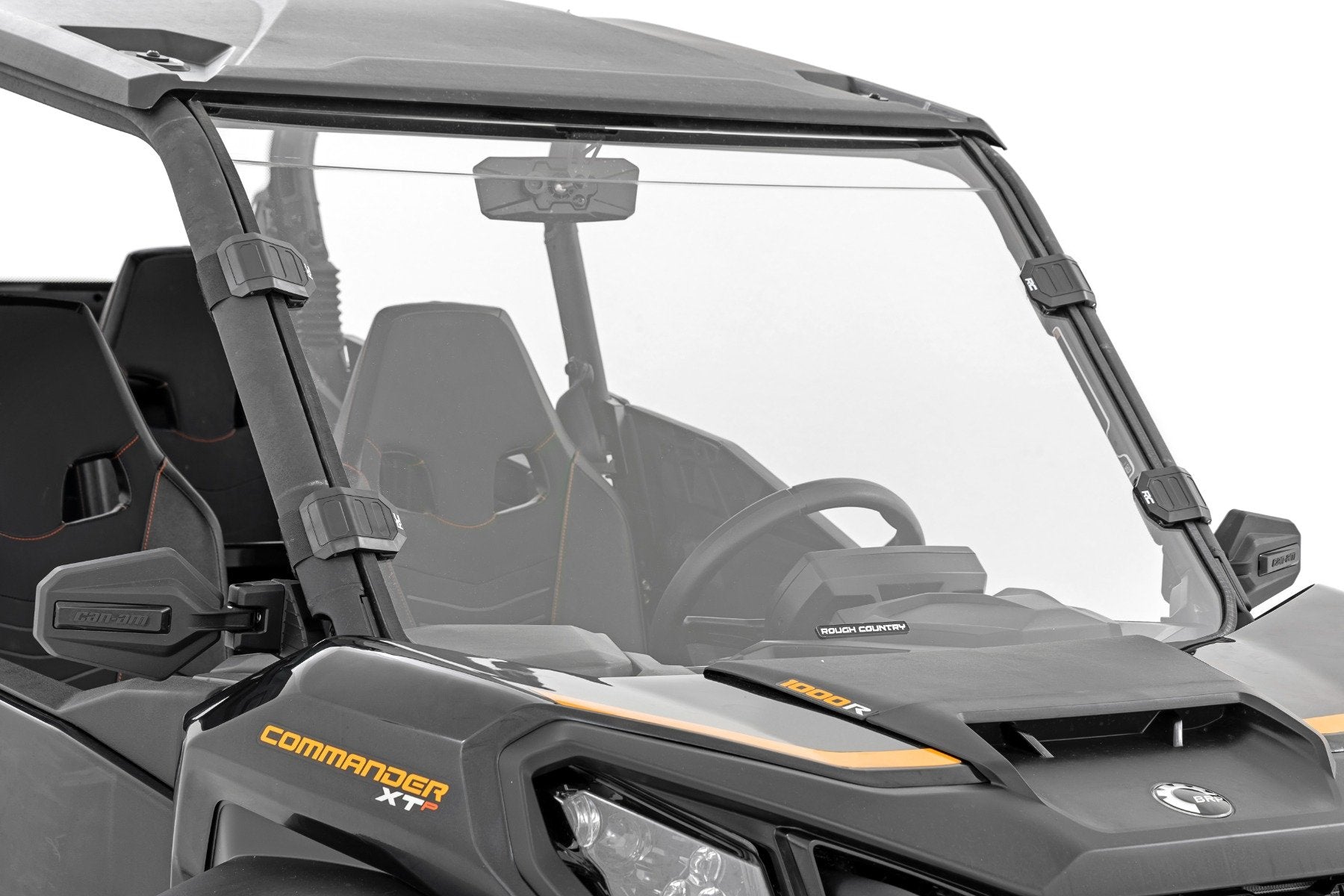 Rough Country Full Windshield Scratch Resistant Can-Am Commander XT 21-22 98102230