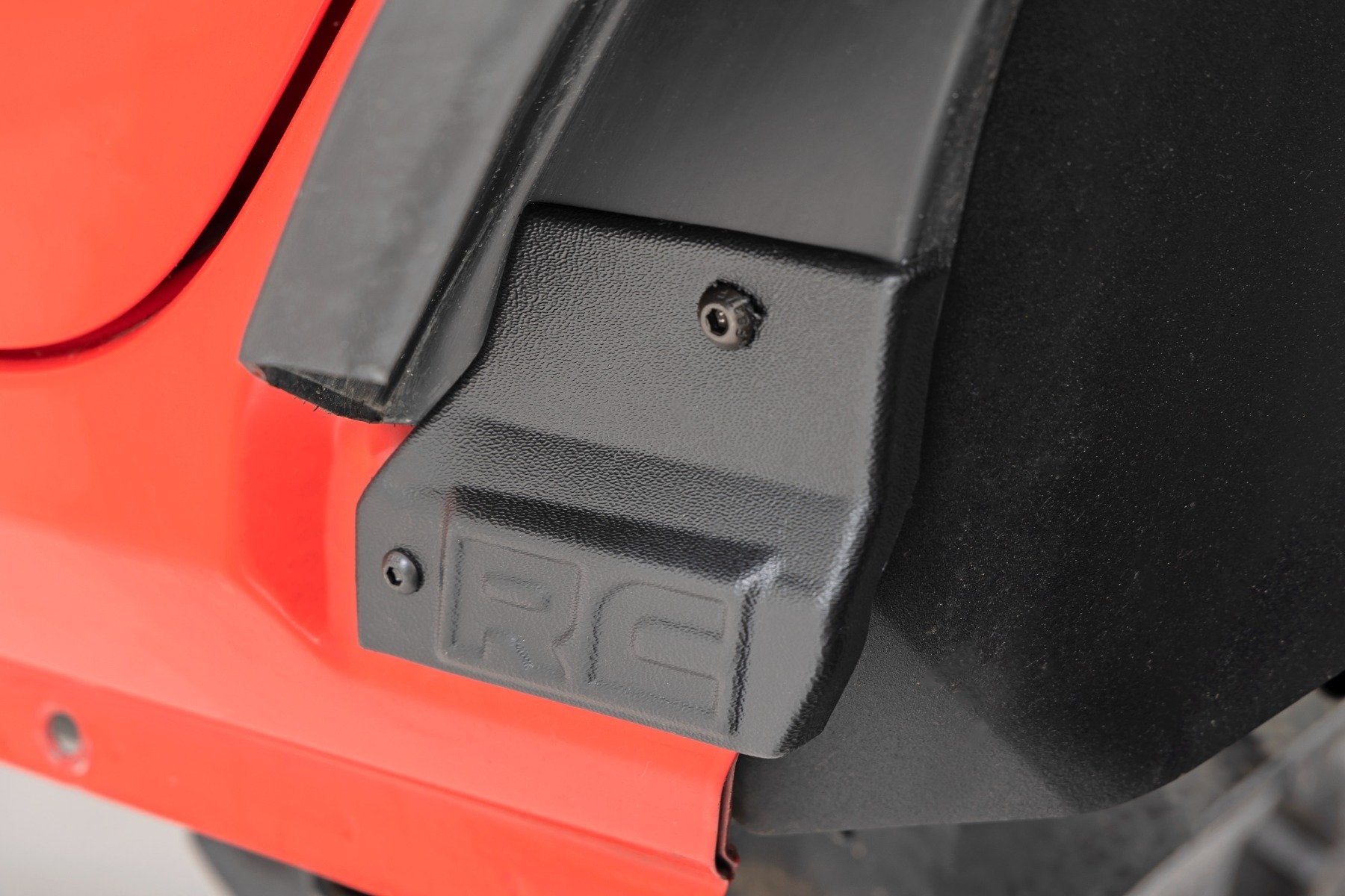 Rough Country Flat Fender Flare Kit Jeep Wranger JL 18-23 w/ LED UV Treated 99036