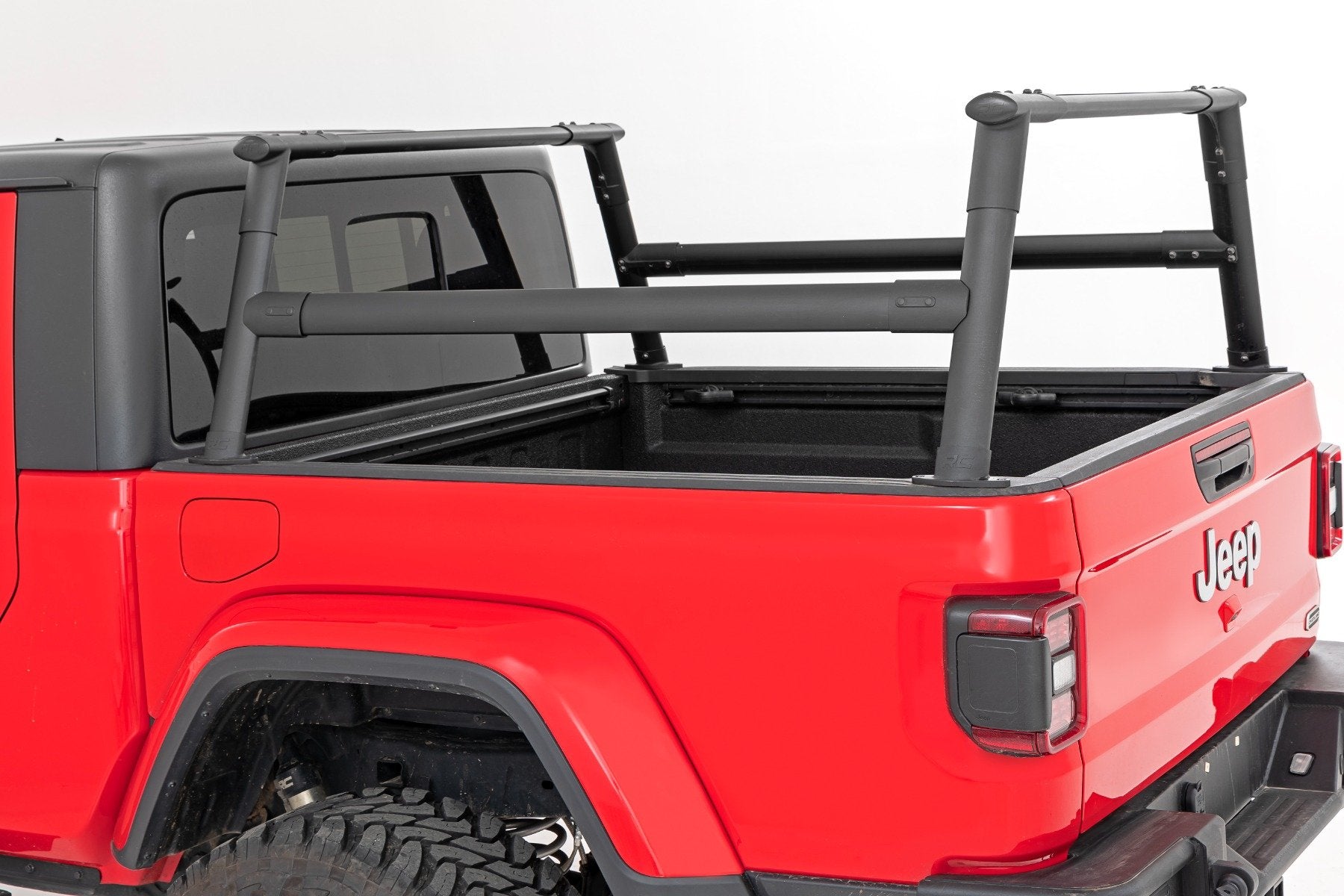 Rough Country Overlanding Aluminum Bed Rack Jeep Gladiator 20-23 10620