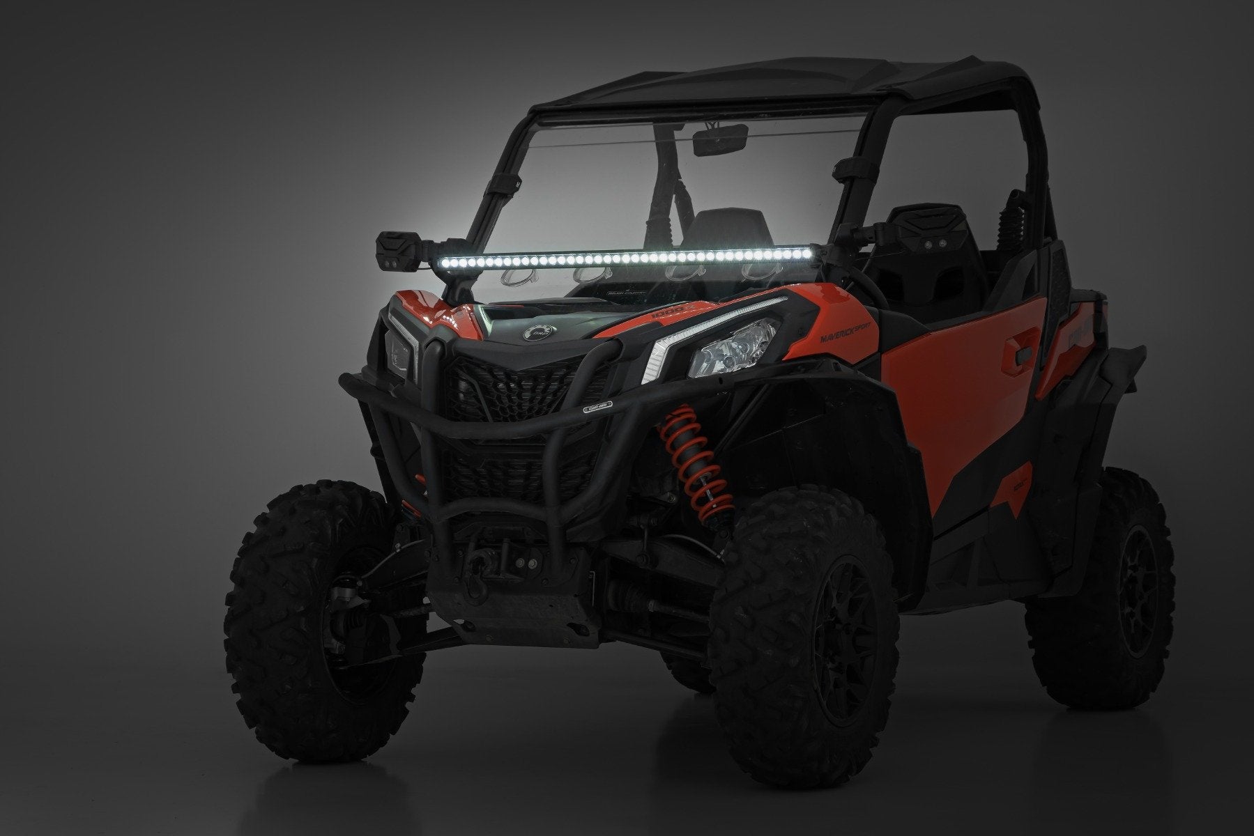 Rough Country LED Kit Front Mount 40" Black-Series Can-Am Maverick Sport 1000R 71211