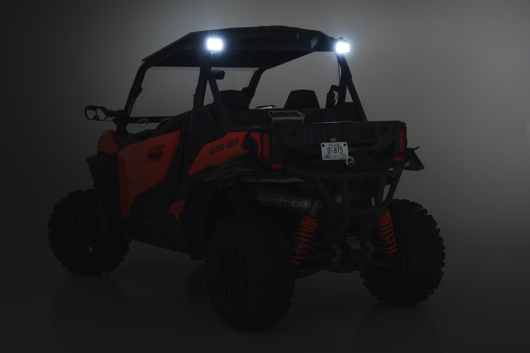 Rough Country LED Light Rear Mount 2" Black Pair Spot Can-Am Maverick Sport 97081