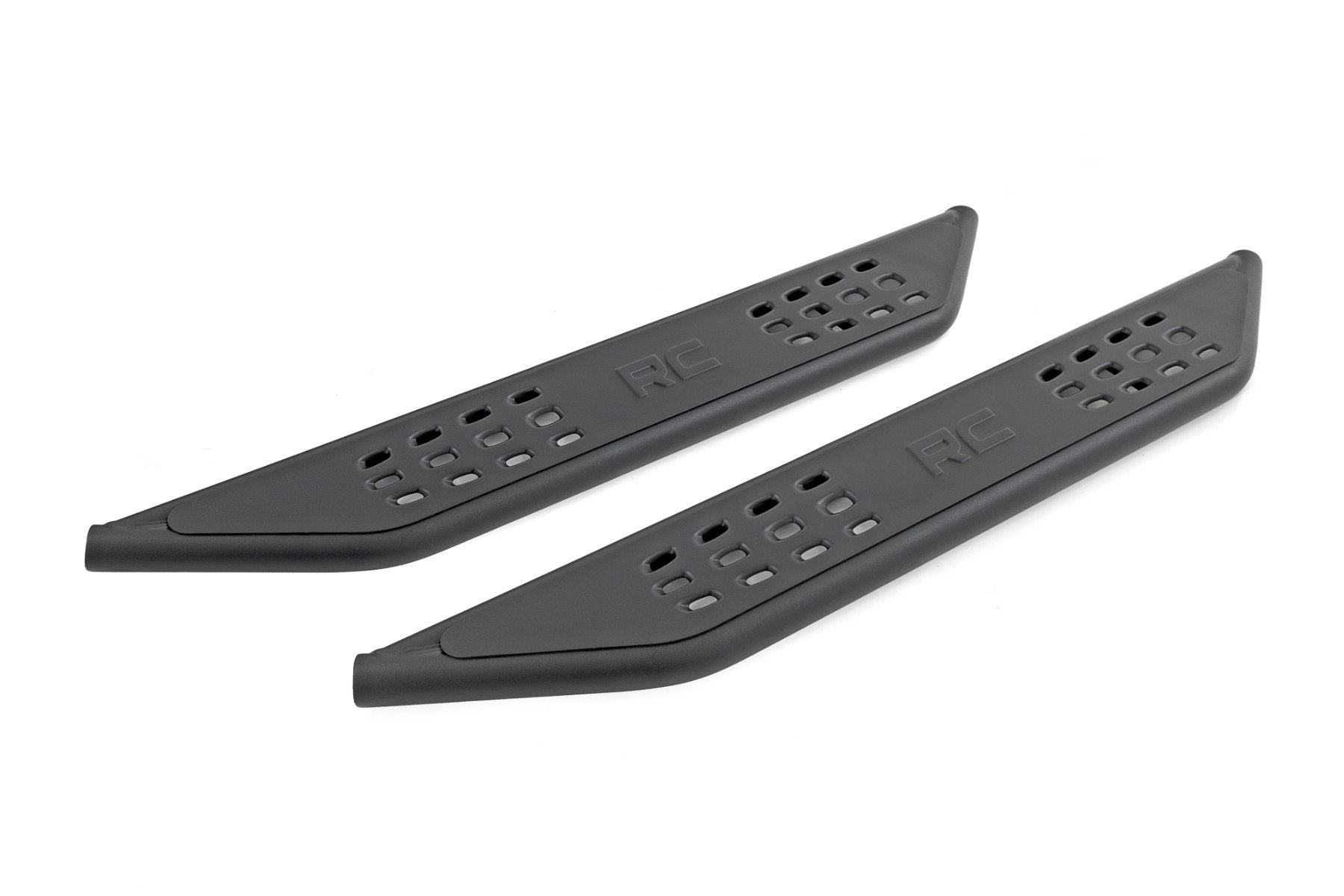 Rough Country OV2 Running Boards Side Step Bars 2-Door Bronco 21-24 14004