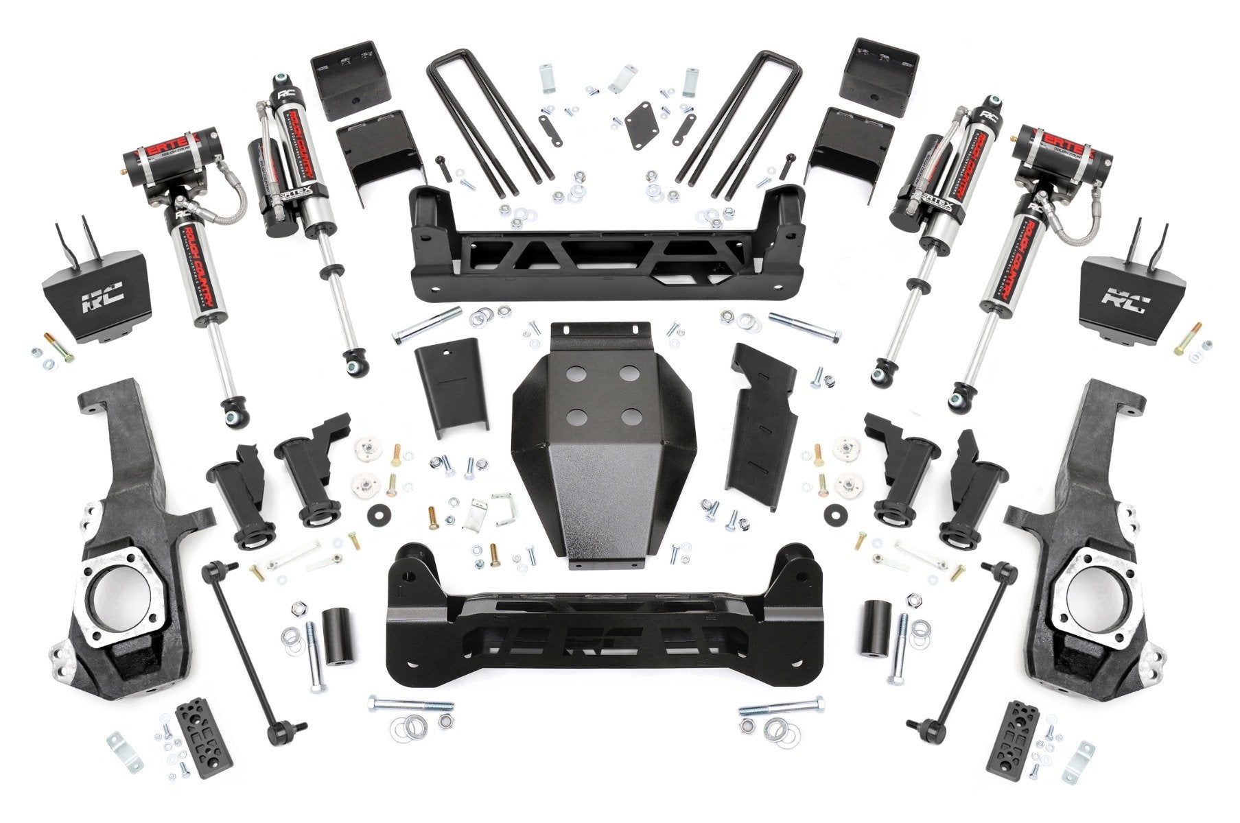 Rough Country 5" Lift Kit Torsion Drop Vertex Chevy/GMC 2500HD 20-25 11055