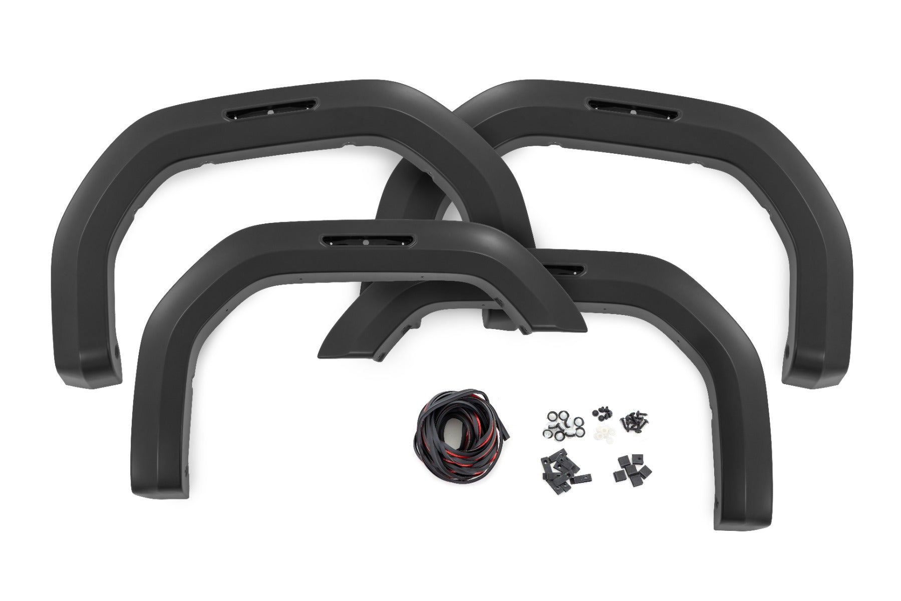 Rough Country Fender Flares Sport GXD Sterling Grey Metallic GMC Sierra 2500/3500HD 20-25 S-G11912-GXD