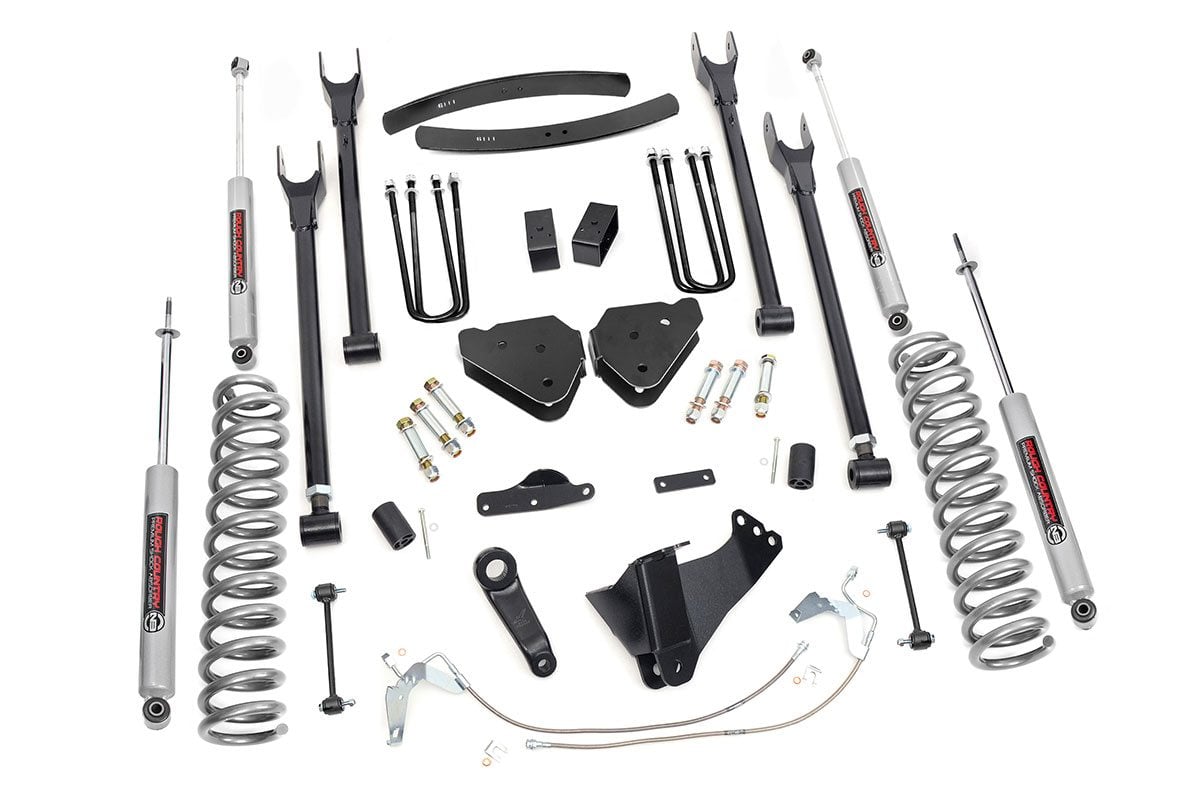 Rough Country for Ford F250 F350 Super Duty 4-Link 6" Lift Kit 08-10 DIESEL 4wd 584.20
