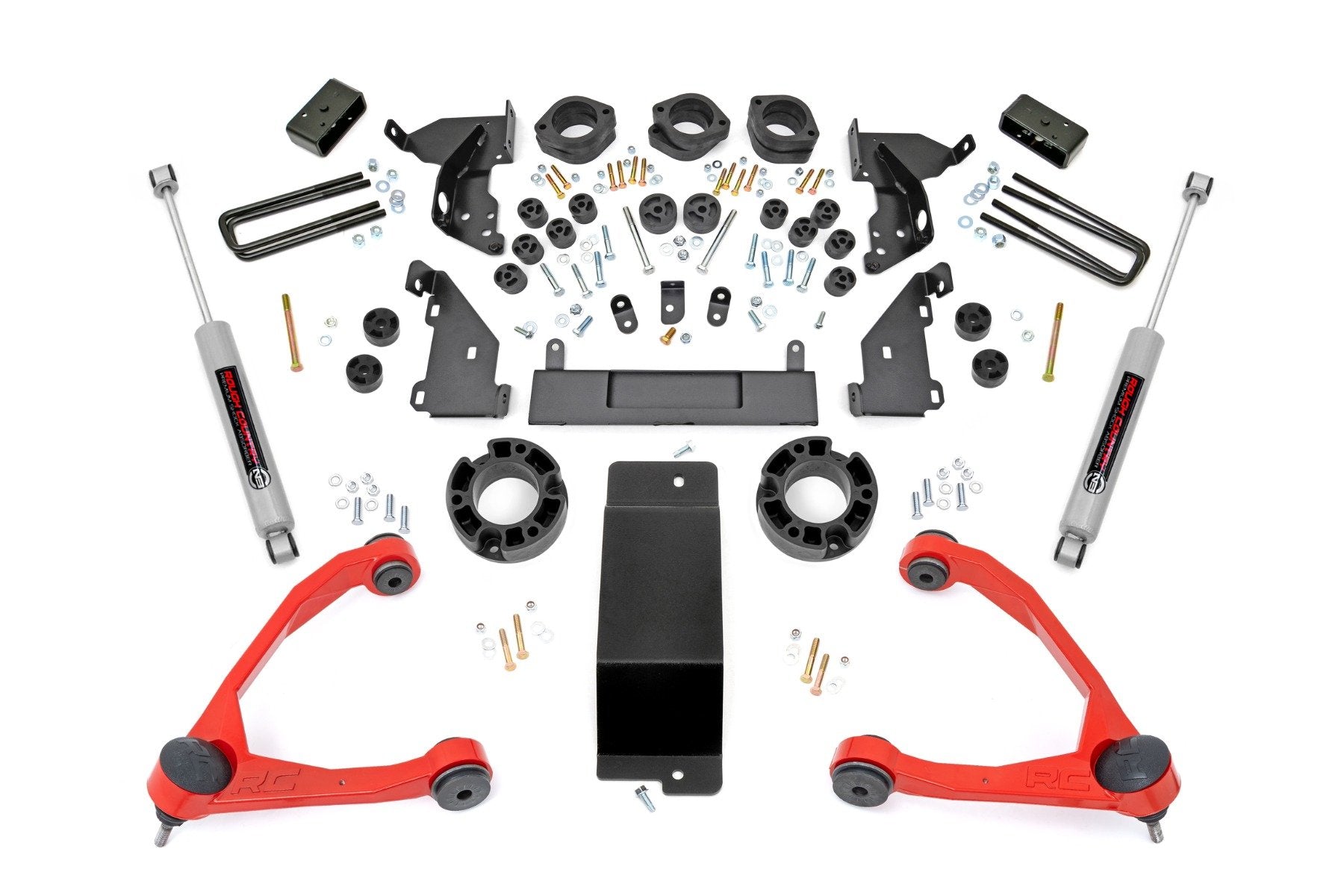 Rough Country 4.75" Lift Kit Combo Chevy/GMC 1500 14-15 292.20RED