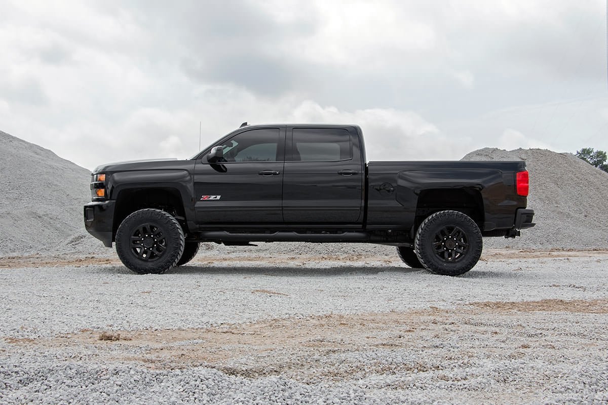 Rough Country 3.5" Knuckle Lift Kit V2 Chevy/GMC 2500/3500HD 11-19 97570RED