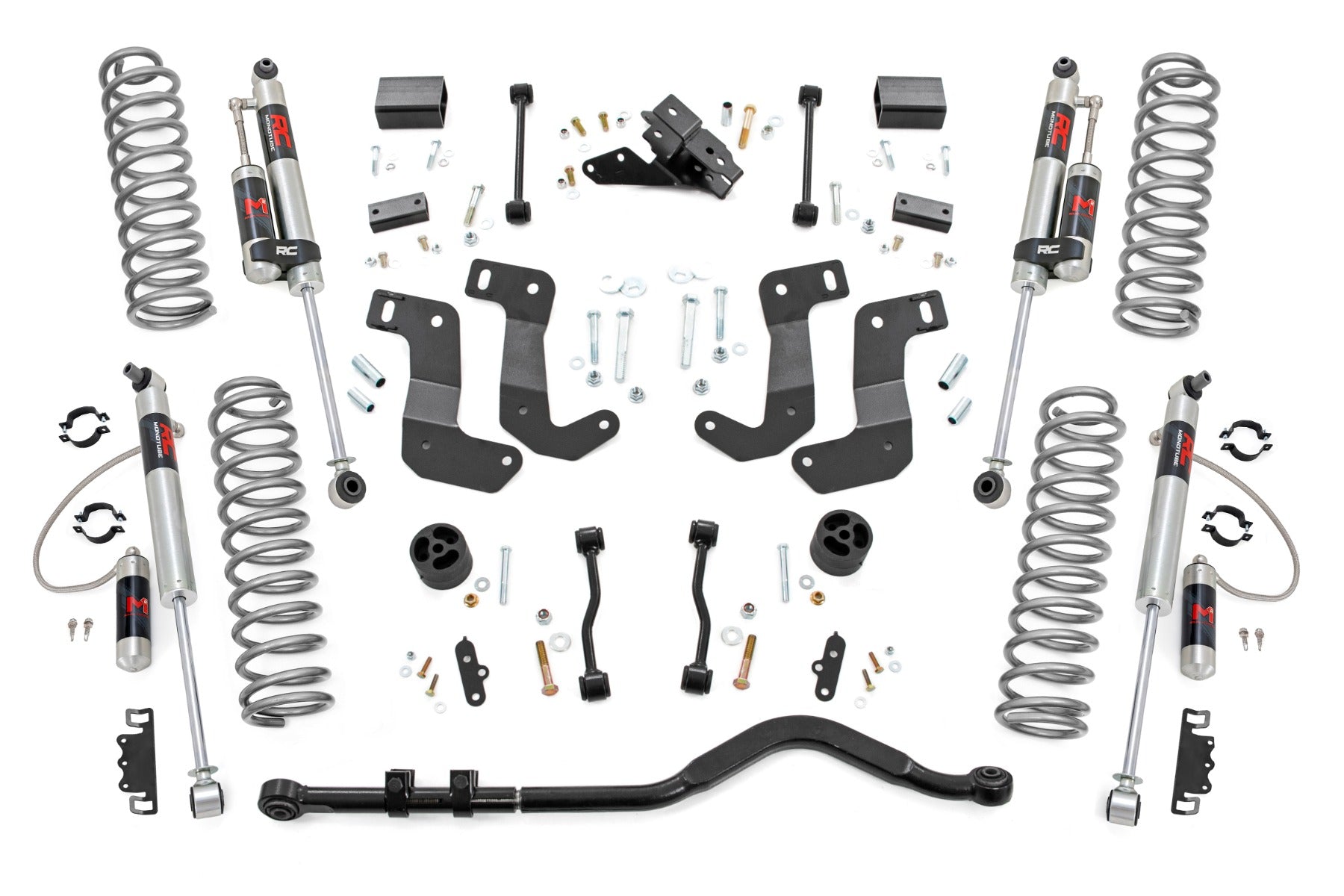 Rough Country 3.5" Lift Kit | C/A Drop | Stage 1 | M1R | for Jeep Wrangler JL 4WD (2024-2025)
