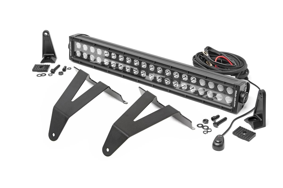 Rough Country Dodge 20in LED Bumper Kit Black Series 19-20 RAM 1500 70779