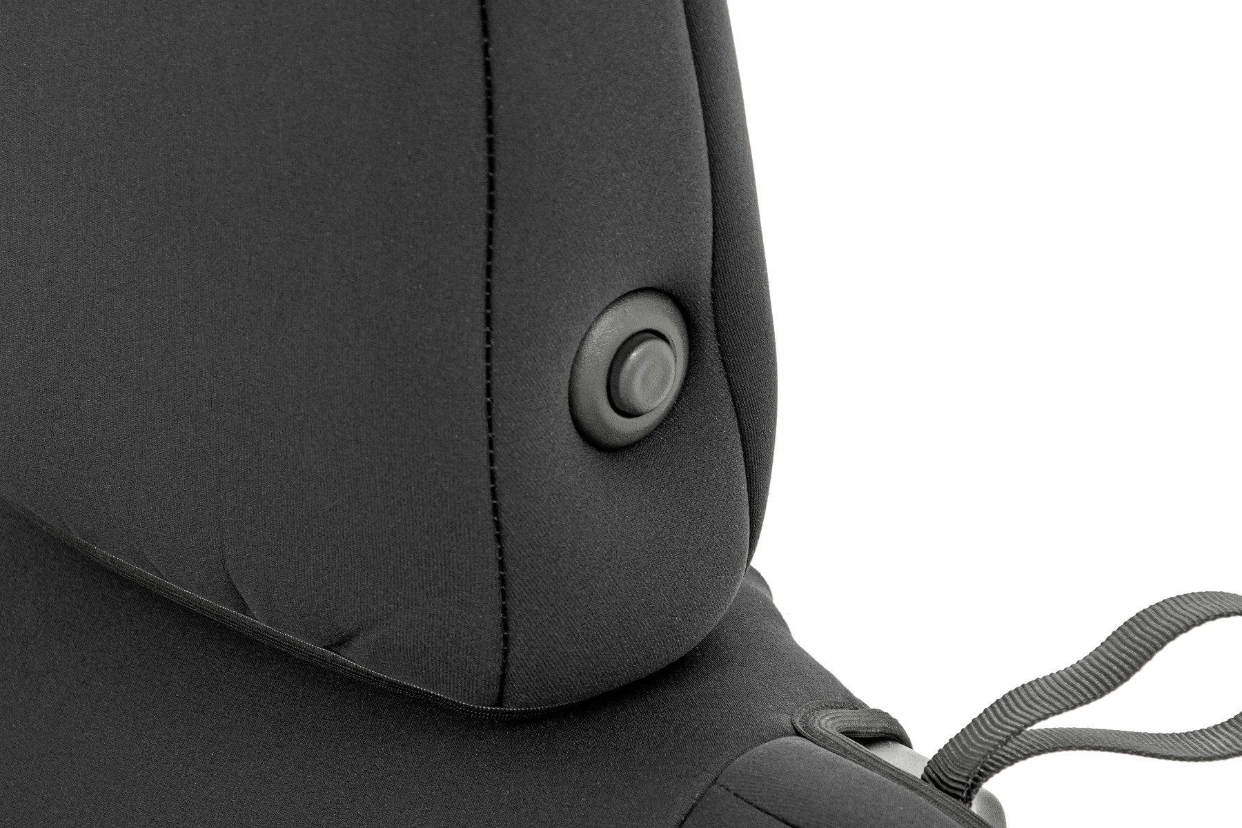 Rough Country Jeep Gladiator JT Neoprene Seat Cover Set w/Rear Cup Holder 91038