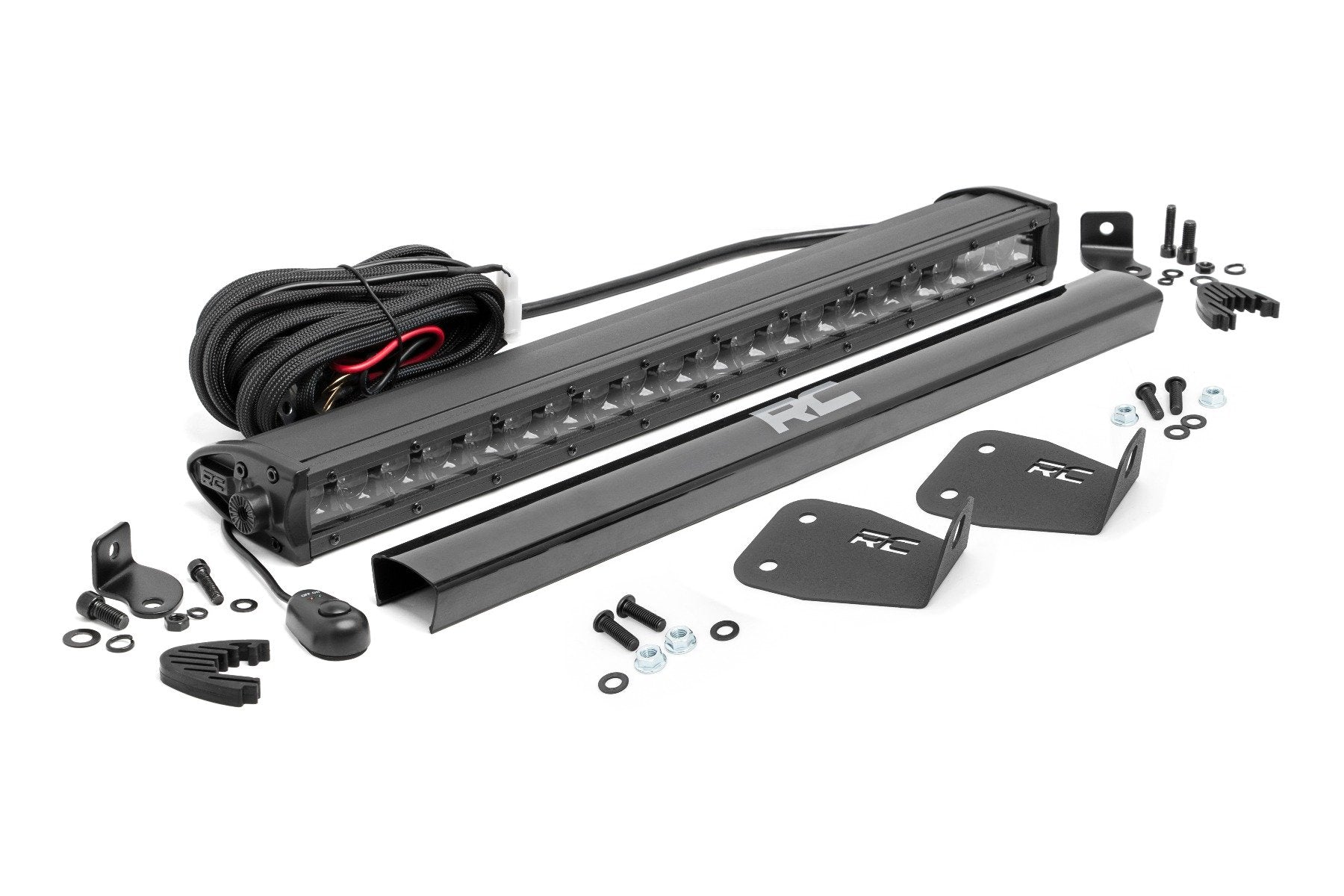 Rough Country Ford 20in LED Bumper Kit w/ Black Series LED 2021 Bronco Sport 71036