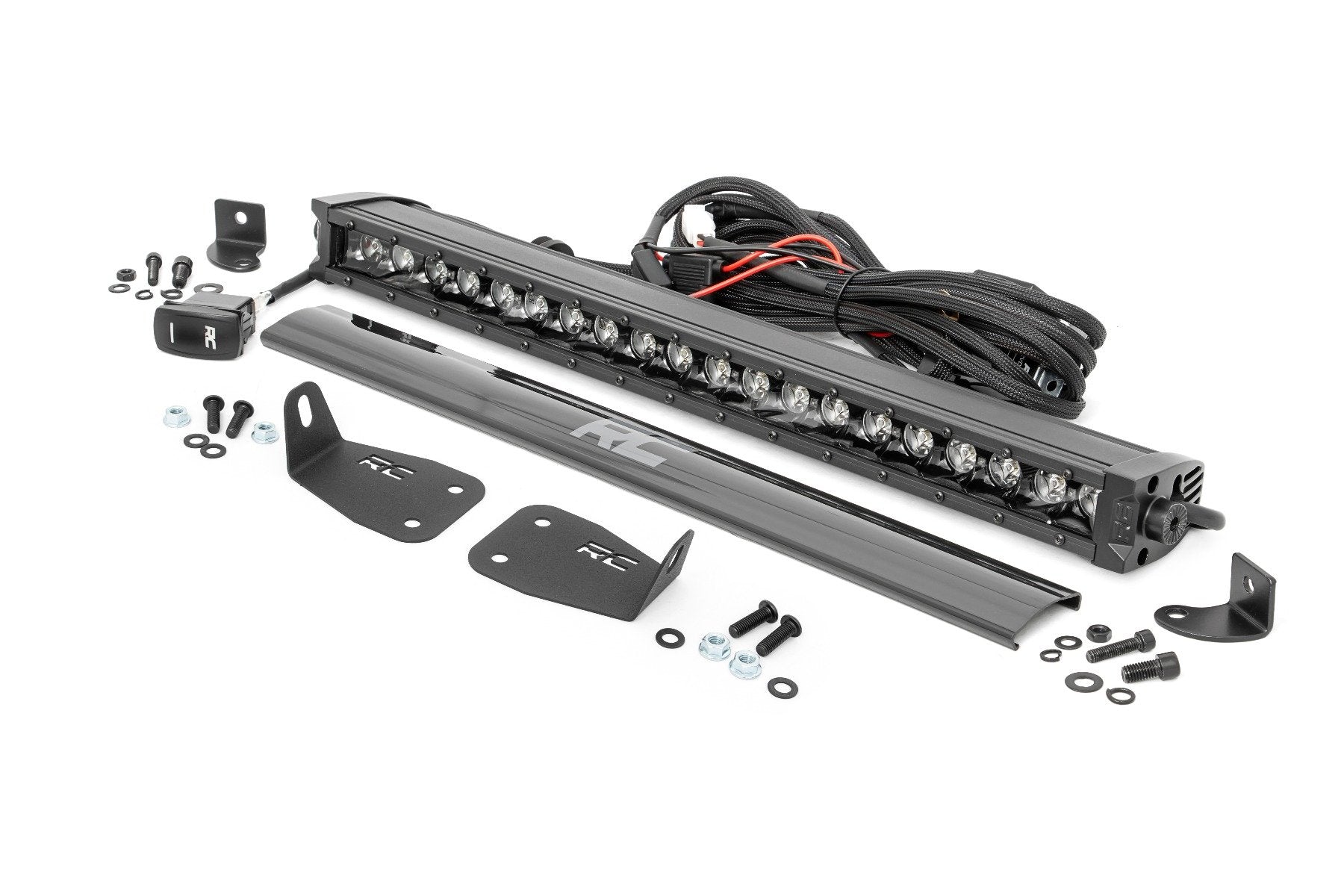 Rough Country Ford 20" LED Bumper w/Black Series DRL LED 2021 Bronco Sport 71037