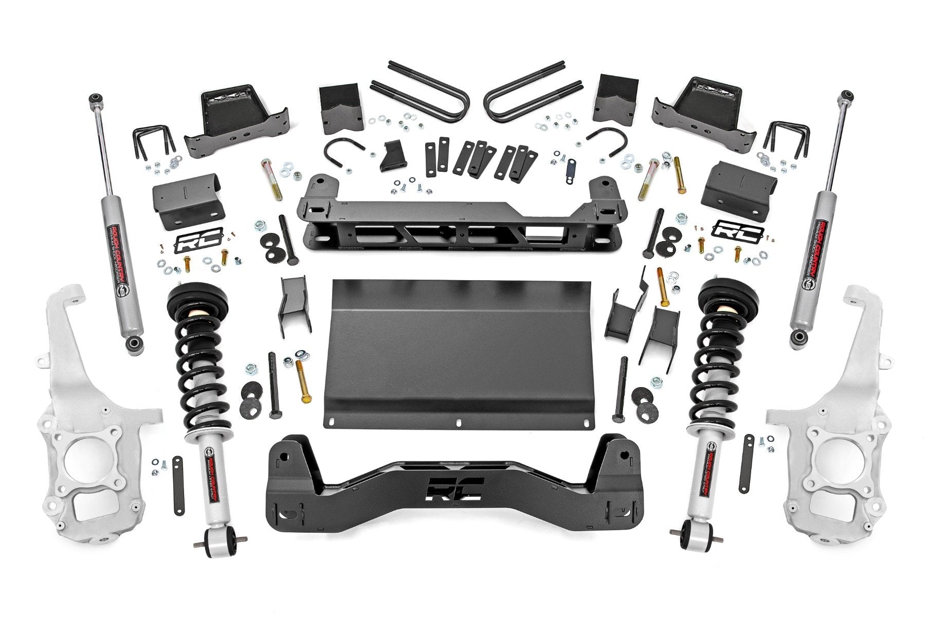 Rough Country 6 Inch Lift Kit N3 Struts for Ford F-150 4wd 24-25 49931