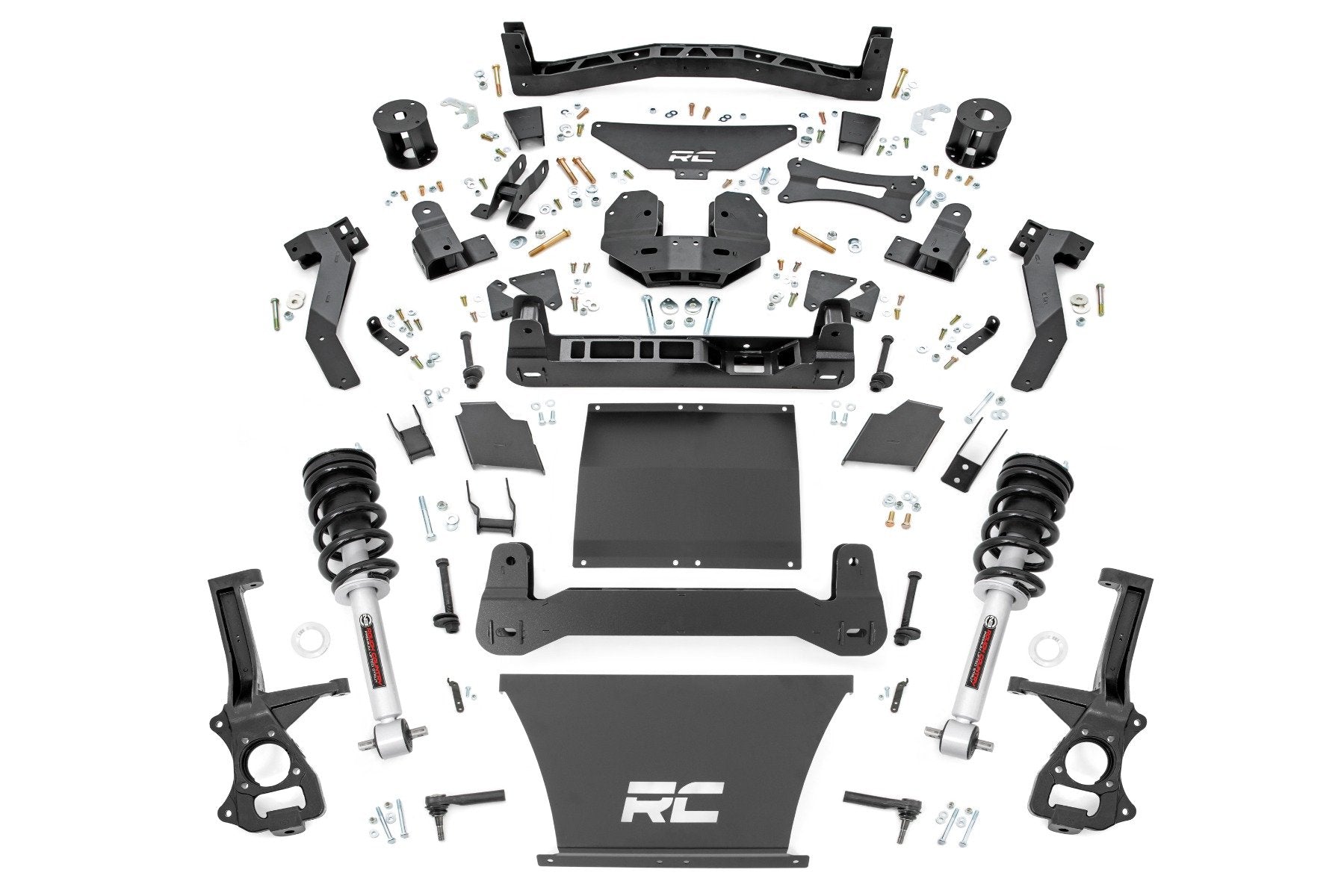 Rough Country 6" Lift Kit N3 Struts Chevy/GMC SUV 1500 4WD 2021-2024 -1