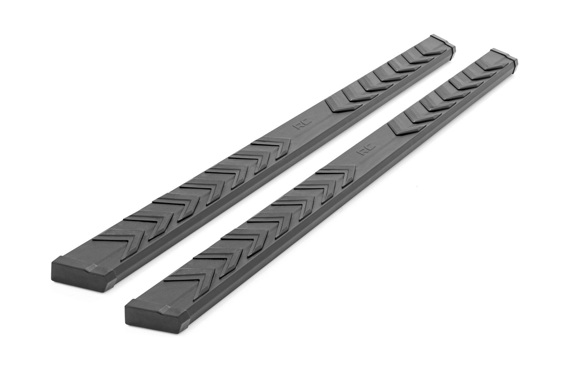 Rough Country BA2 Running Boards Side Steps Double Cab for Toyota Tacoma 05-23 41009A