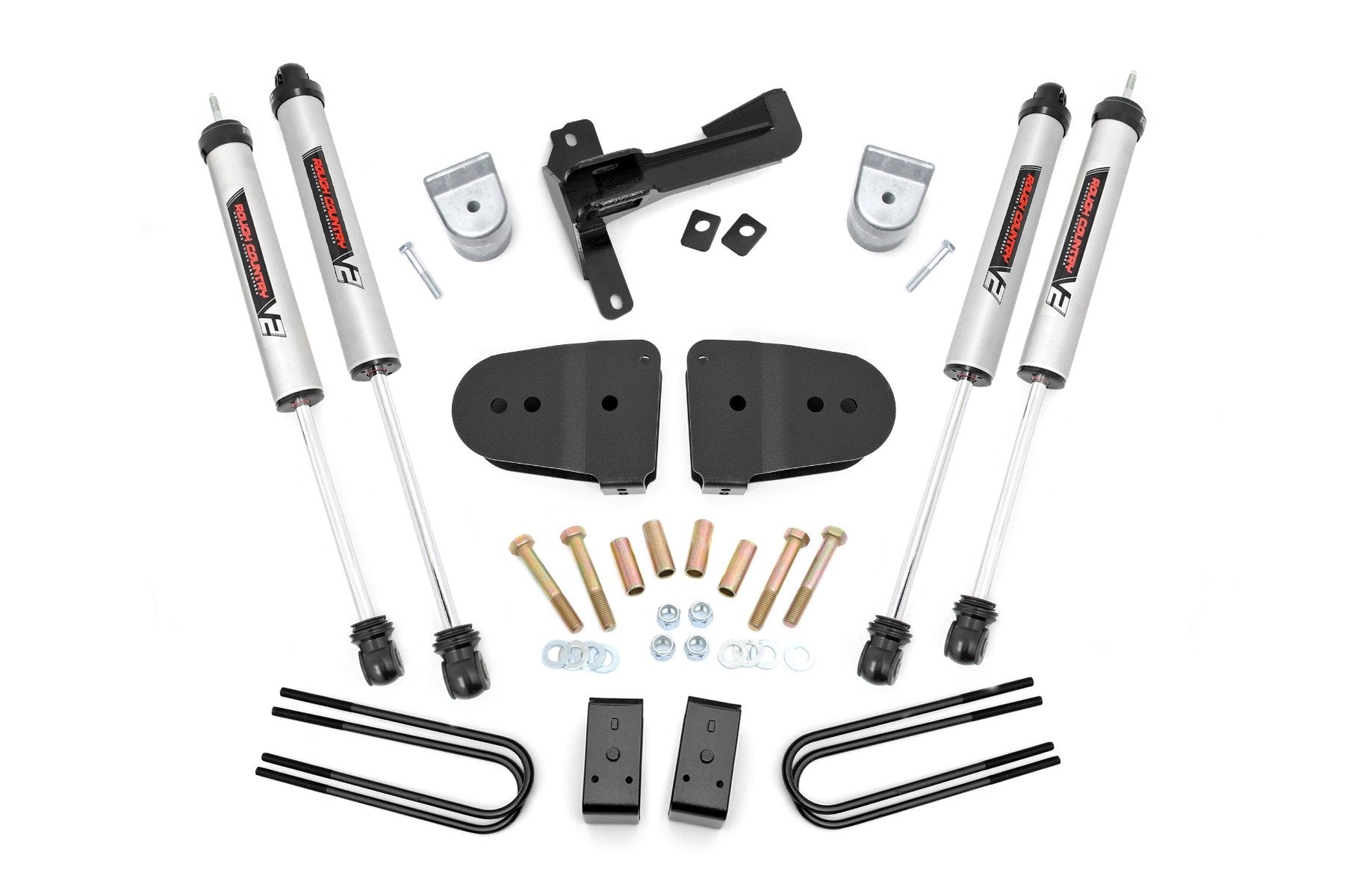 Rough Country 3 Inch Lift Kit V2 for Ford F-250 Super Duty 4wd 2023 43470