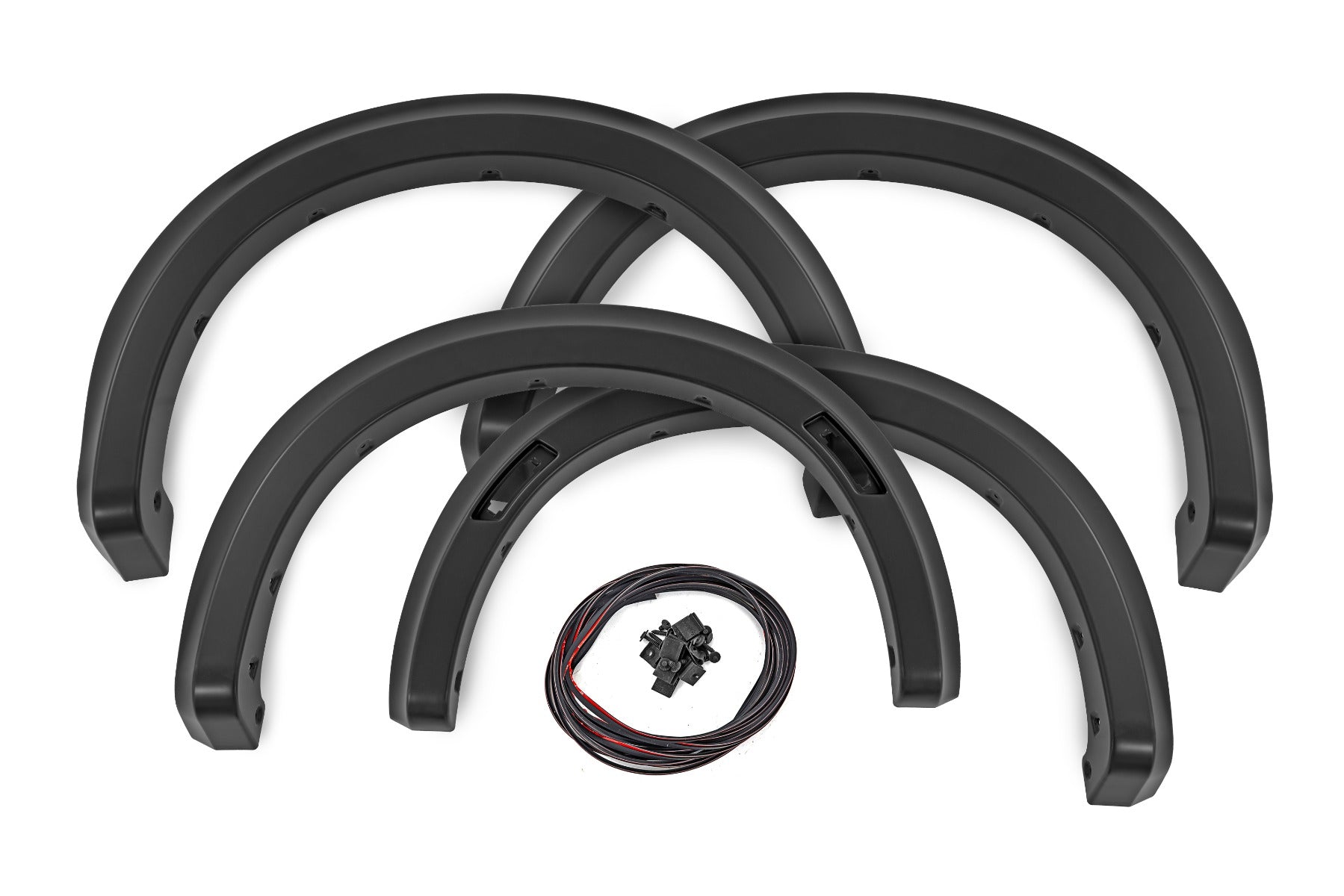 Rough Country Fender Flares Sport M7 Carbonized Gray for Ford Ranger 2024 S-F12401-M7