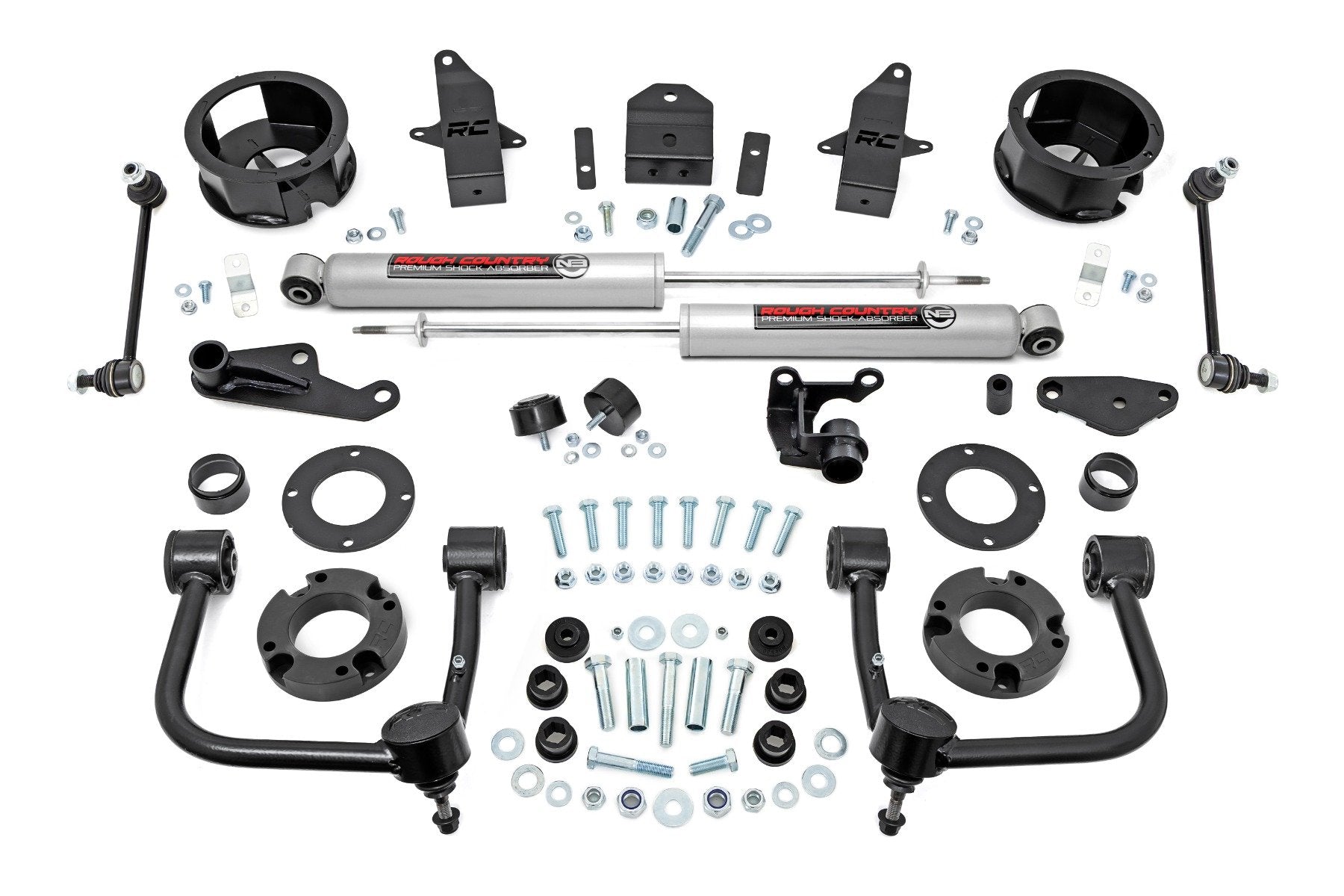 Rough Country 3.5" Lift Kit | N3 | for Toyota Tacoma 4WD (2024-2026) 75630B