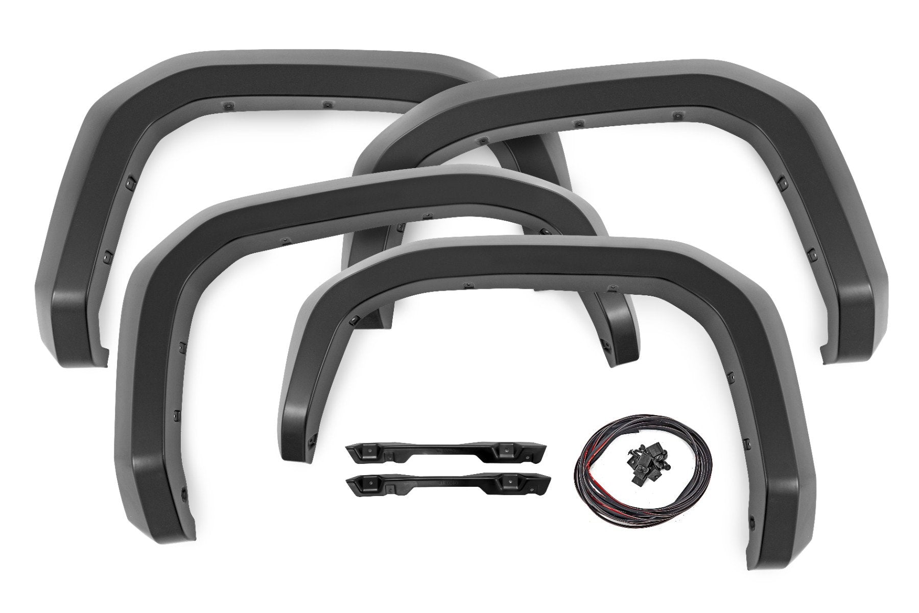 Rough Country Fender Flares Sport 8W7 Blue Crush Toyota Tacoma 2024 O-T12421-8W7