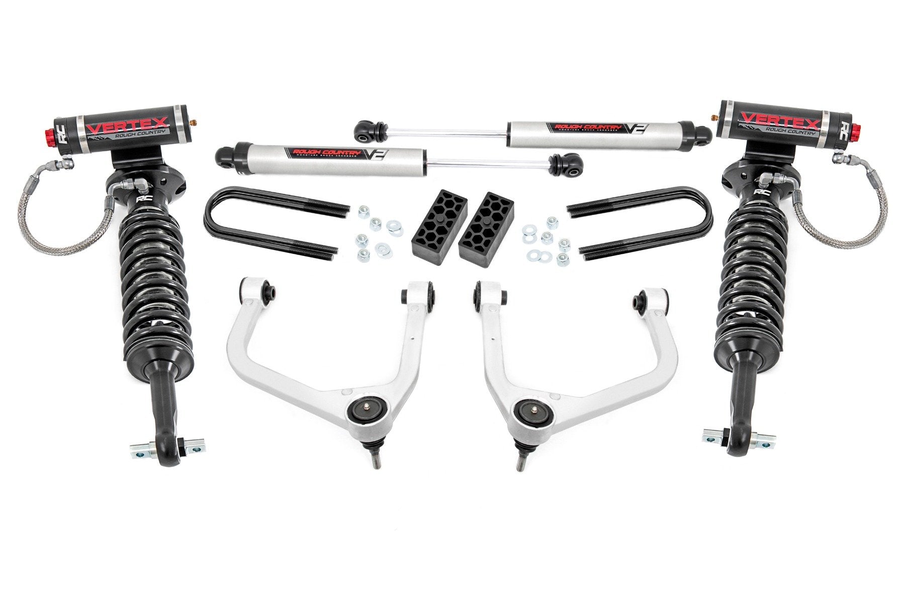 Rough Country 3.5" Lift Kit | Vertex/V2 | Chevy Silverado 1500 2025 110457 -1