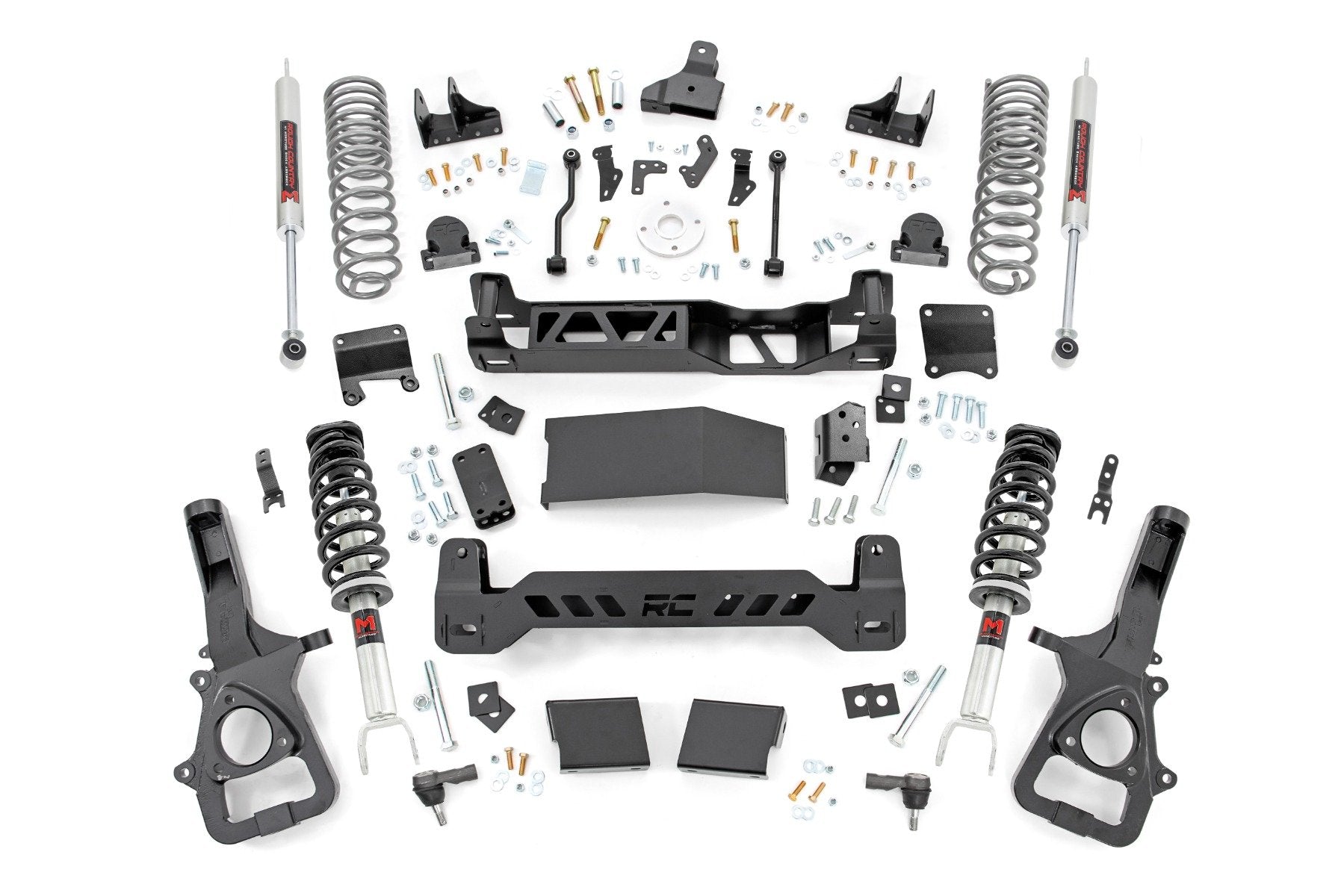 Rough Country 6" Lift Kit | M1 Struts | Rear Coils | for Ram 1500 4WD 2025 88340 -1