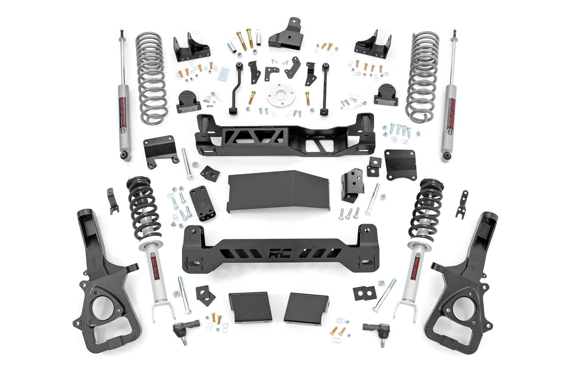 Rough Country 6" Lift Kit | N3 Struts | Rear Coils | for Ram 1500 4WD 2025 88331 -1