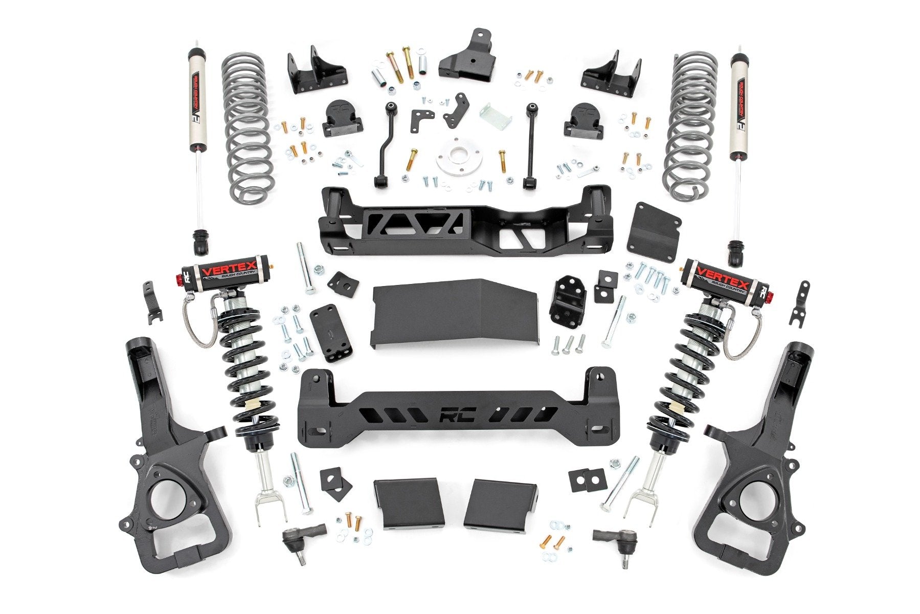 Rough Country 6" Lift Kit | Vertex/V2 | Rear Coils | for Ram 1500 4WD 2025 88357 -1