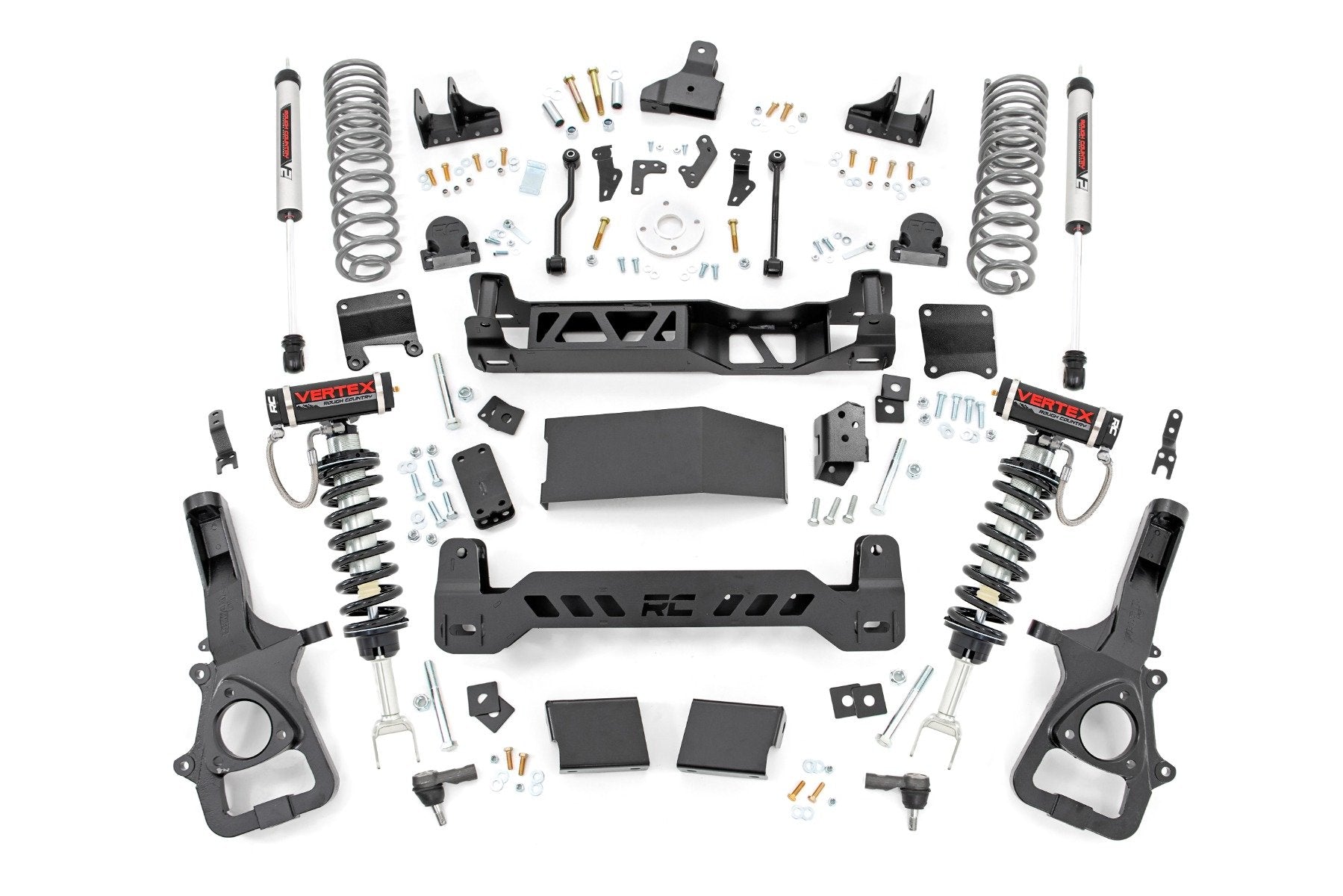 Rough Country 6" Lift Kit | Vertex/V2 | Rear Coils | for Ram 1500 4WD 2025 88357