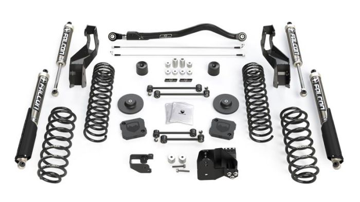 Teraflex 3.5'' Trail Select "Adventure" Lift Kit w/ Falcon 2.1 Shocks for JT Gladiator