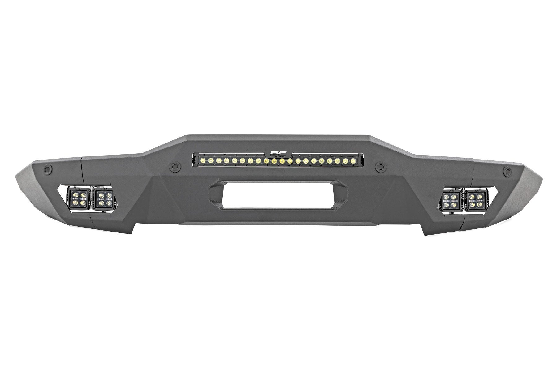 Rough Country Front Bumper Modular Full Wings DRL Ford Bronco 4WD 21-22 51074